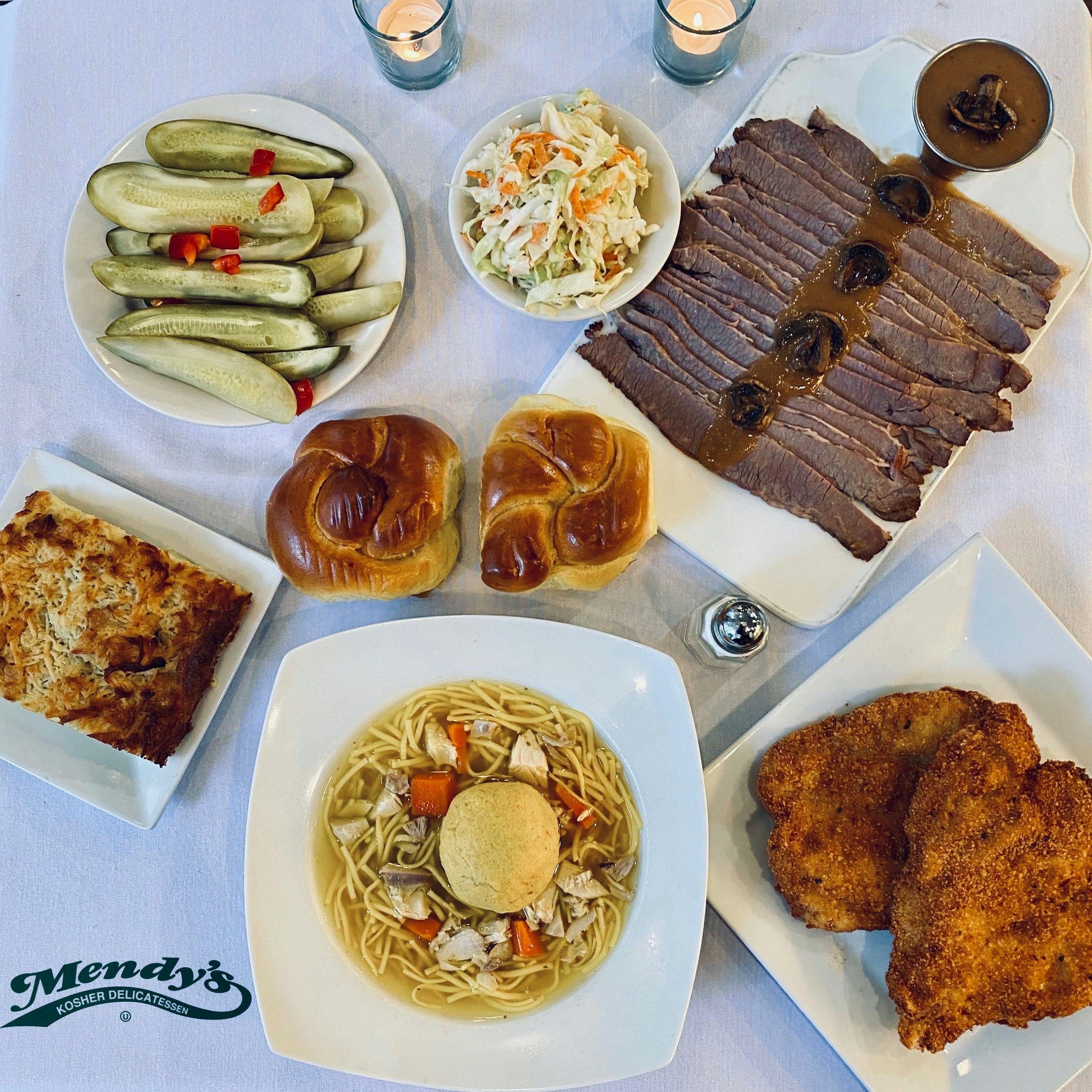 Glatt Kosher Shabbat Dinner by Mendy's Kosher Delicatessen Goldbelly