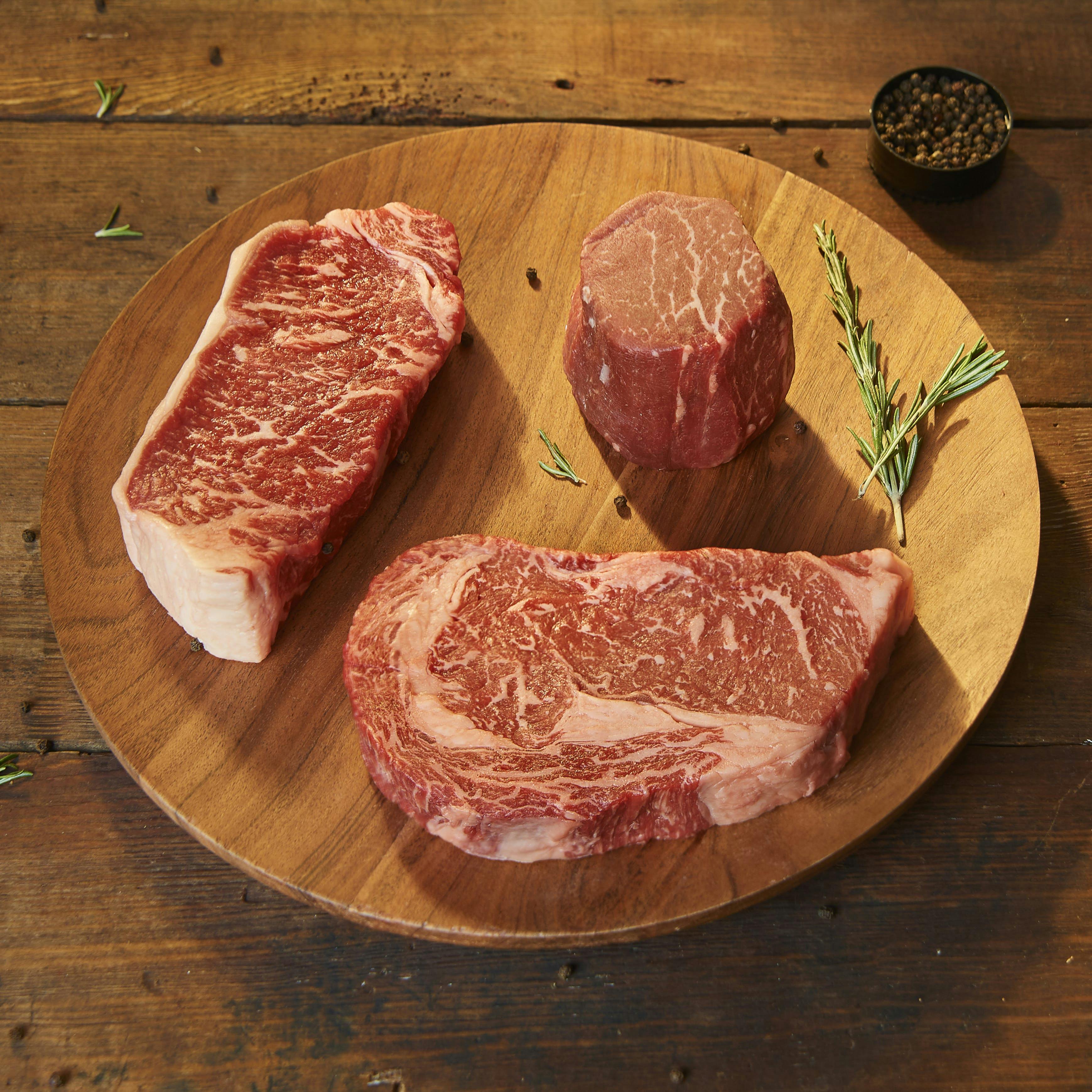 Wet-Aged Prime Steak Sampler - 6 Pack by Meats by Linz
