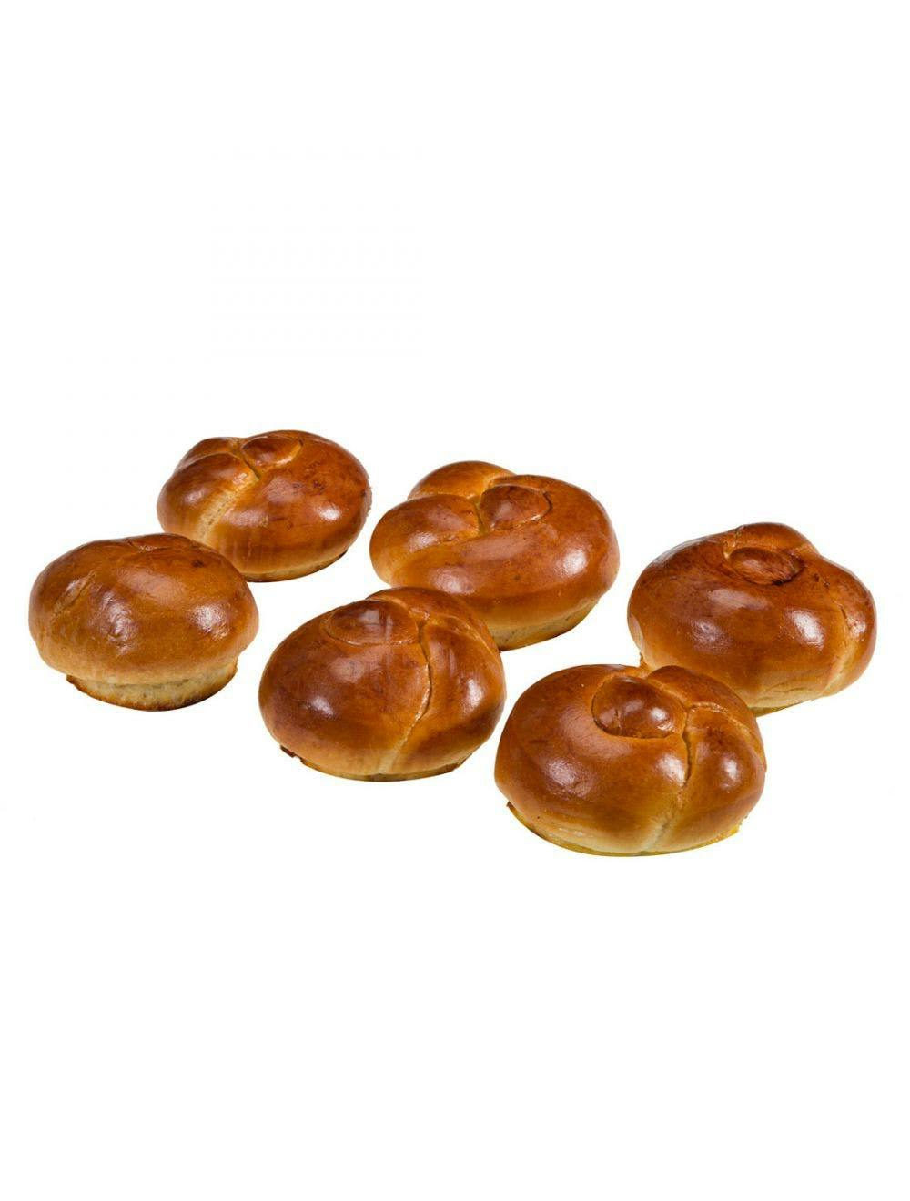 Home Style Challah Rolls - 12 Pack (Kosher) by Green's Babka