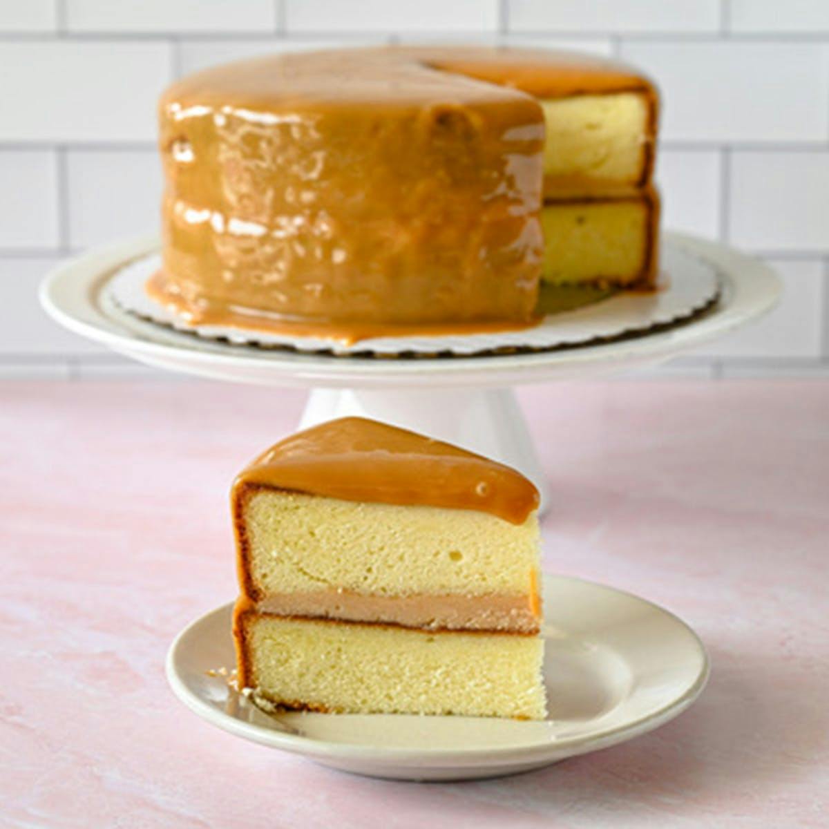 Organic Southern Caramel Cake by Good Cakes & Bakes Goldbelly