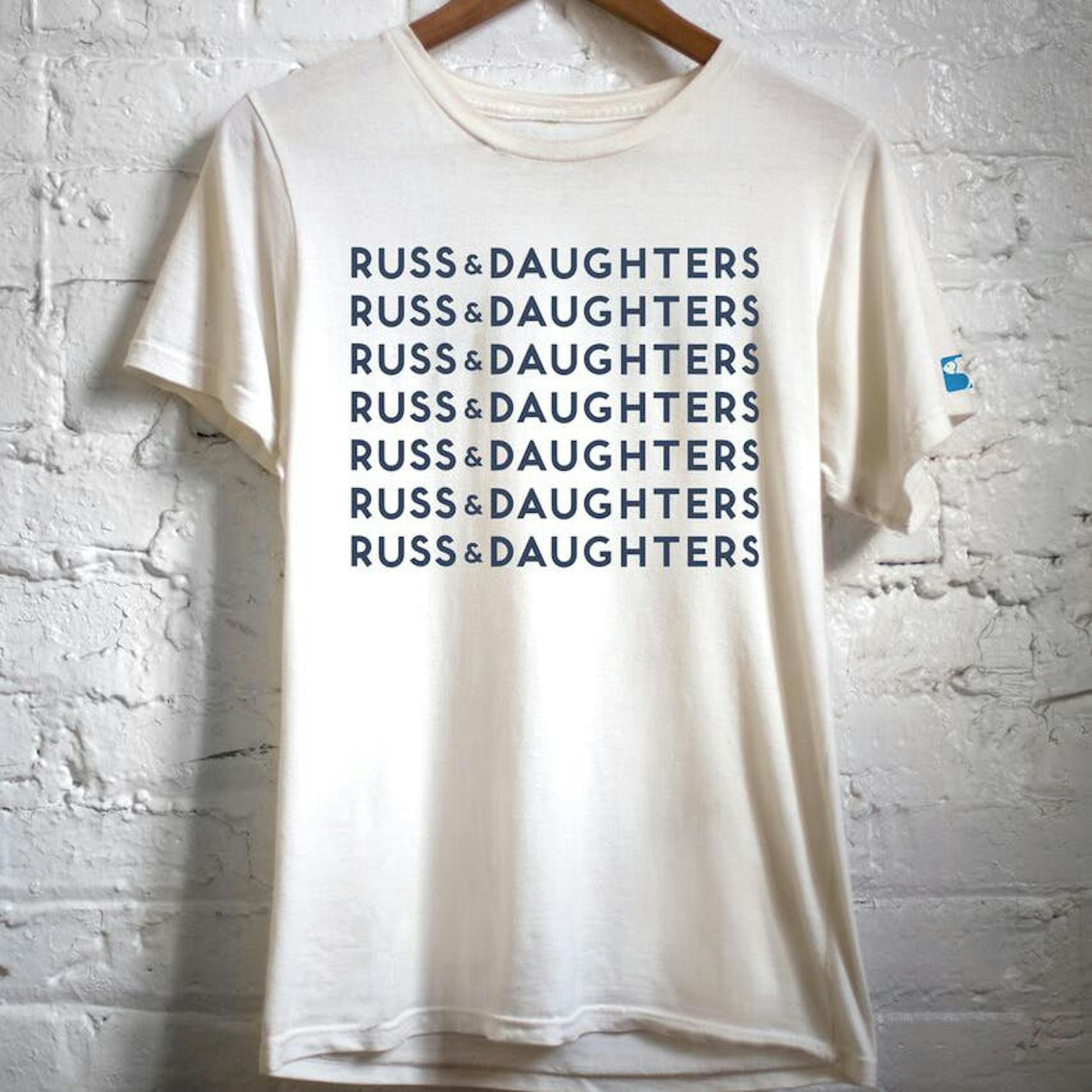 Stacked Logo T-Shirt by Russ & Daughters - Alternate image 5