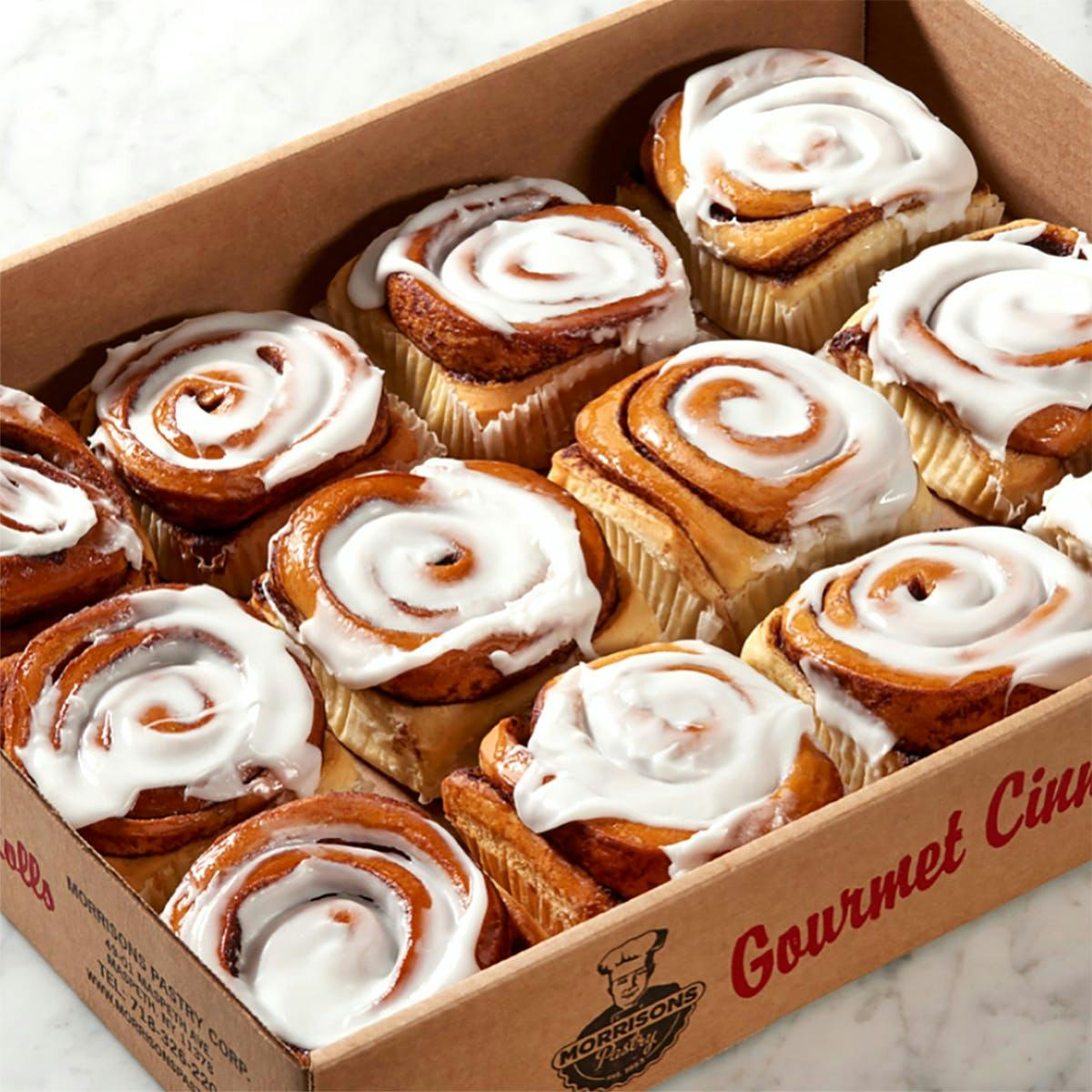 Cinnamon Rolls 16 Pack by Grandpa's Original Morrisons Pastry Goldbelly