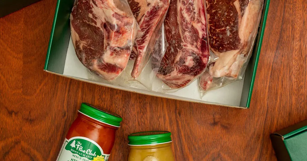 Ribeye Gift Box by The Pine Club | Goldbelly