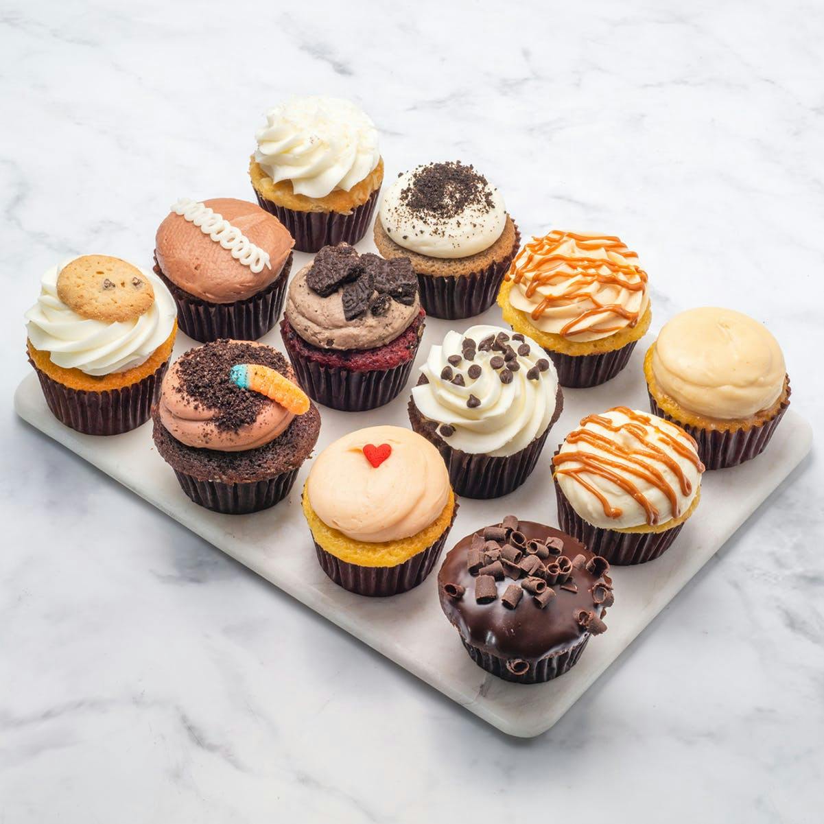 Mini Cupcakes - Split Dozen - Choose 4 Flavors – Patty's Cakes and Desserts