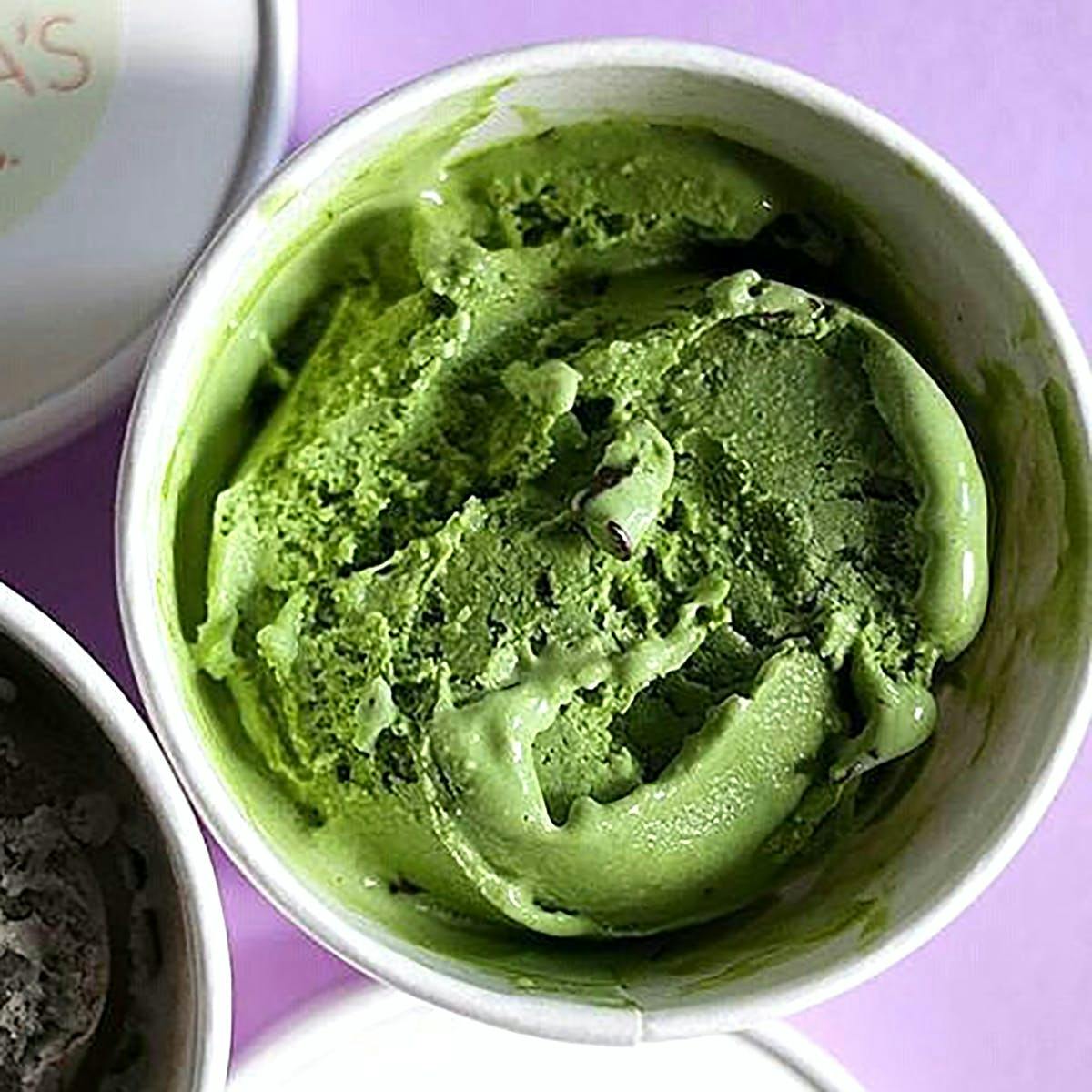 Matcha Green Tea Ice Cream - 6 Pints by Noona's Ice Cream - Alternate image 1