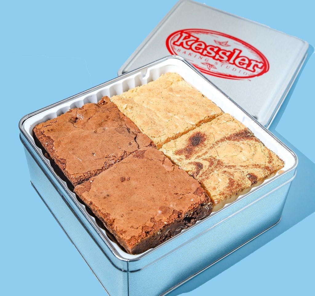 Blondie + Brownie Sampler - 12 Pack by Kessler Baking Studio