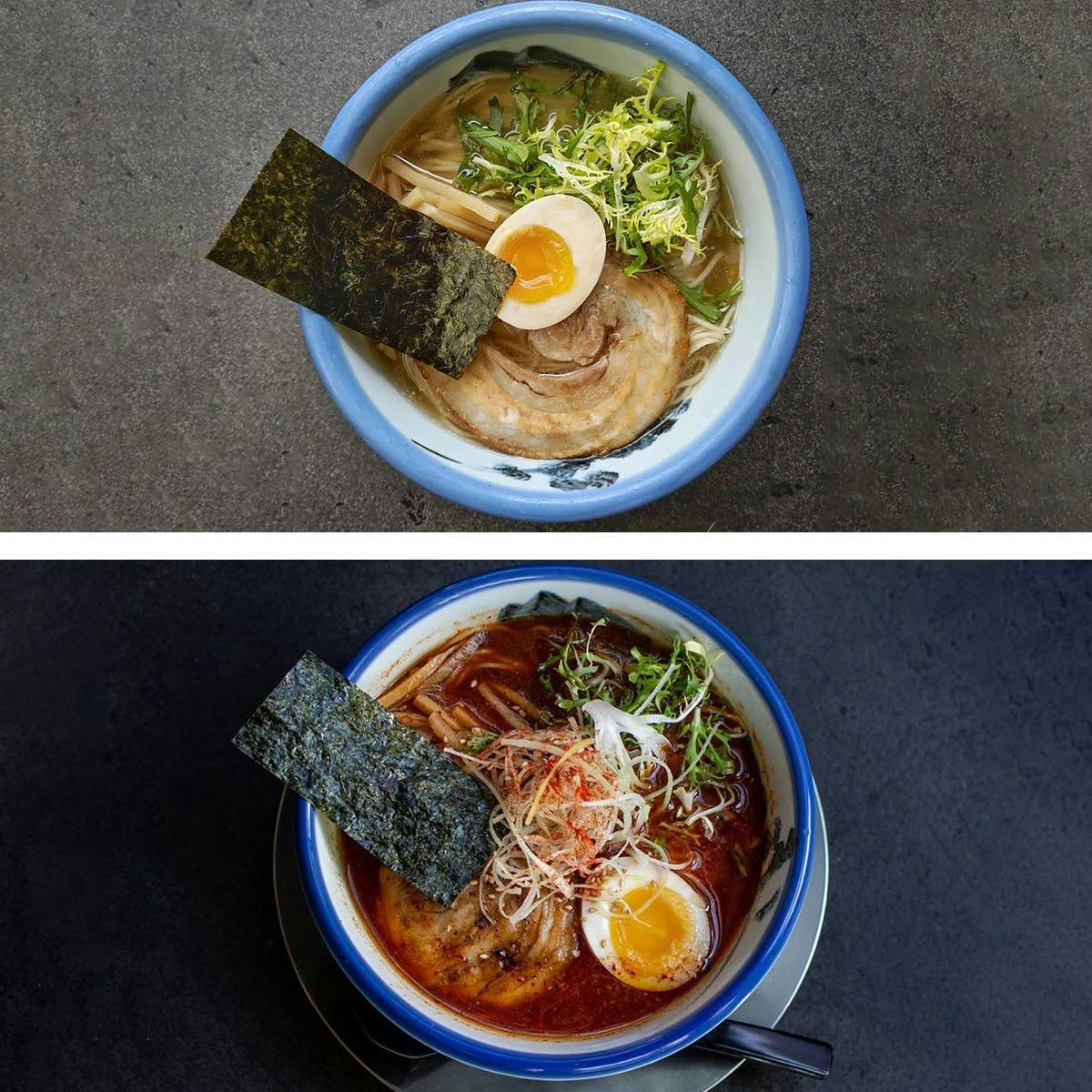Yuzu Shio + Yuzu Ratan (Spicy) Ramen Kit for 6 by AFURI