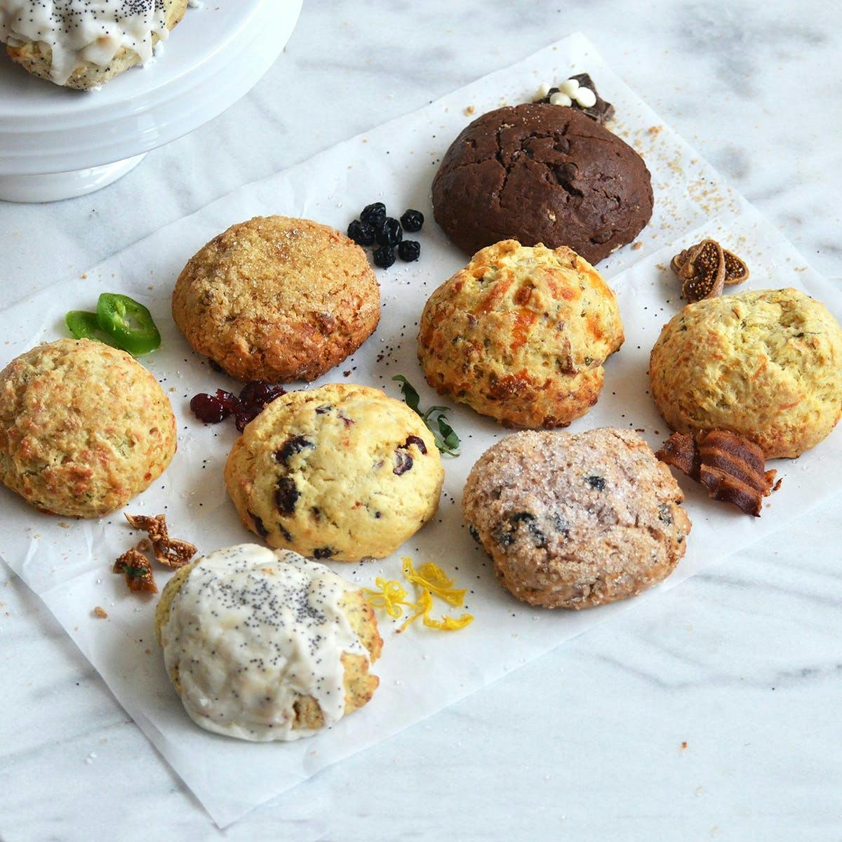 Sampler Sconie (Mini-Scone) Subscription Box - 24 – Seven Sisters Scones