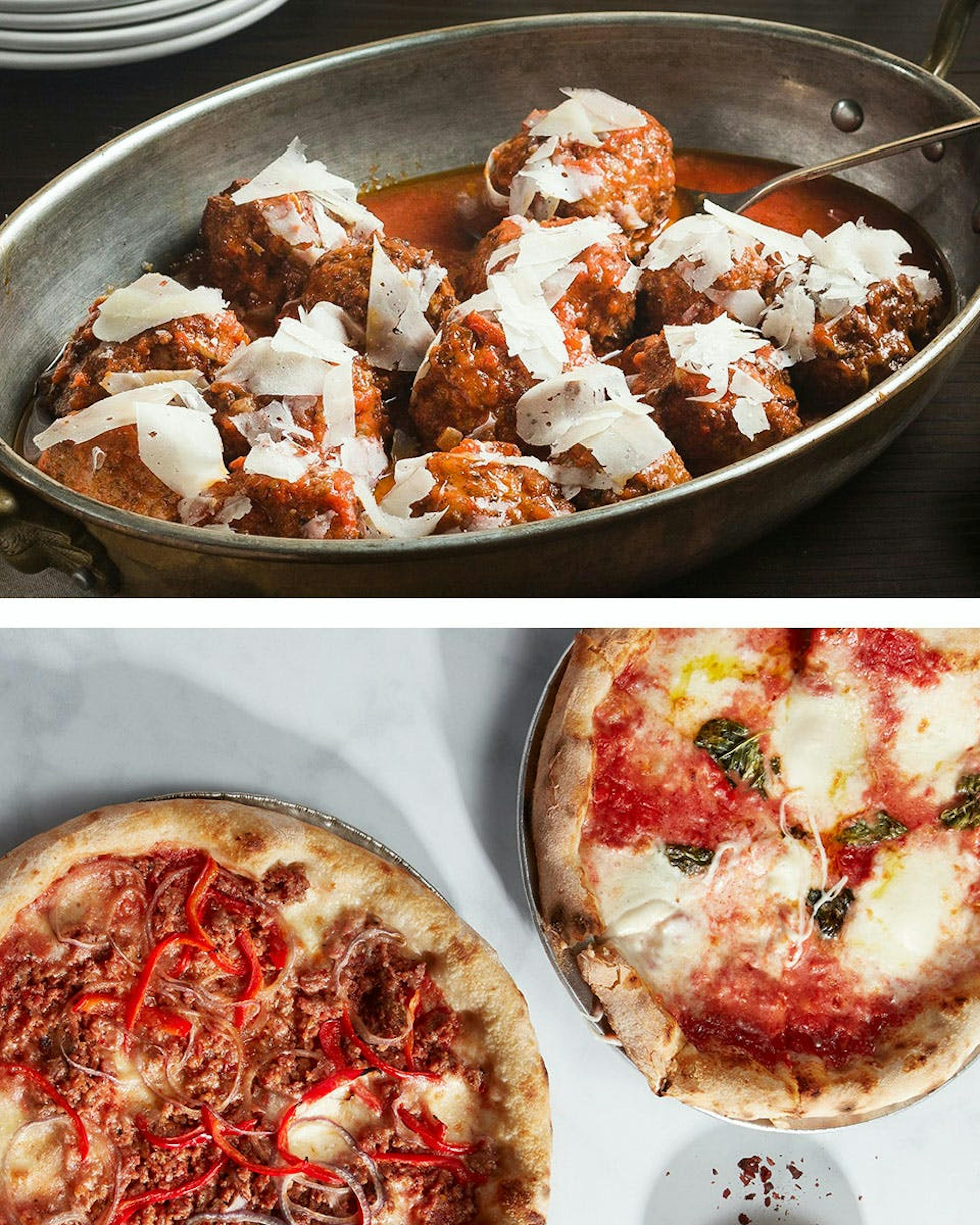 Neapolitan Pizza + Meatballs Combo Pack