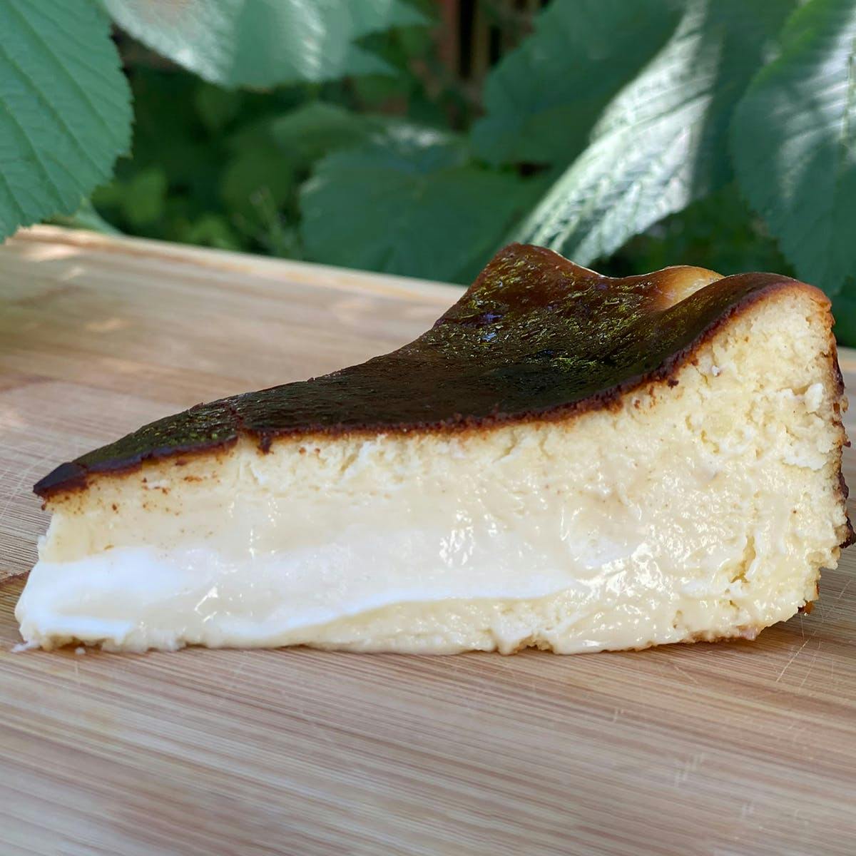 Burnt Basque Cheesecake by Bakeshop PDX