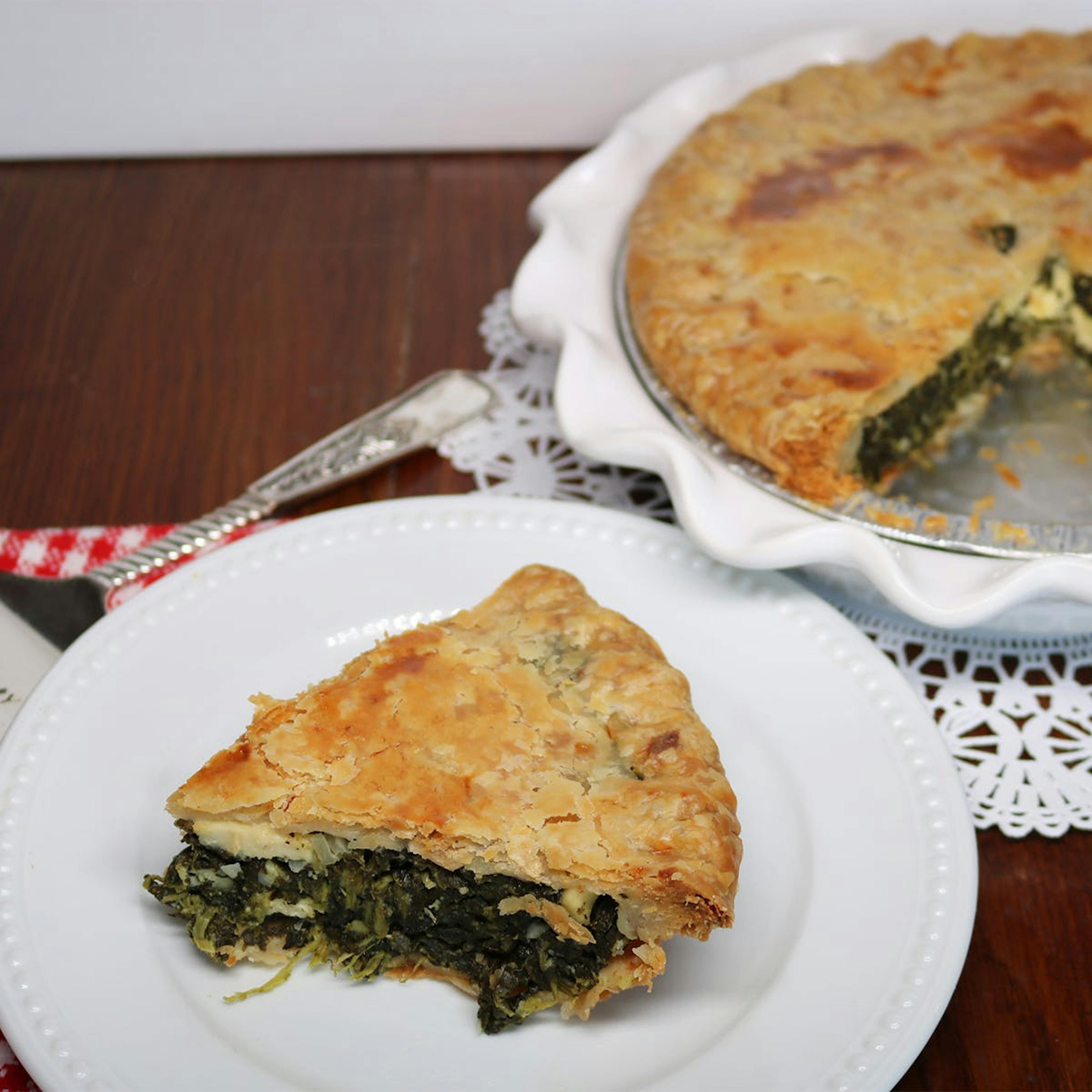Spinach & Feta Pie by Centerville Pie Co.