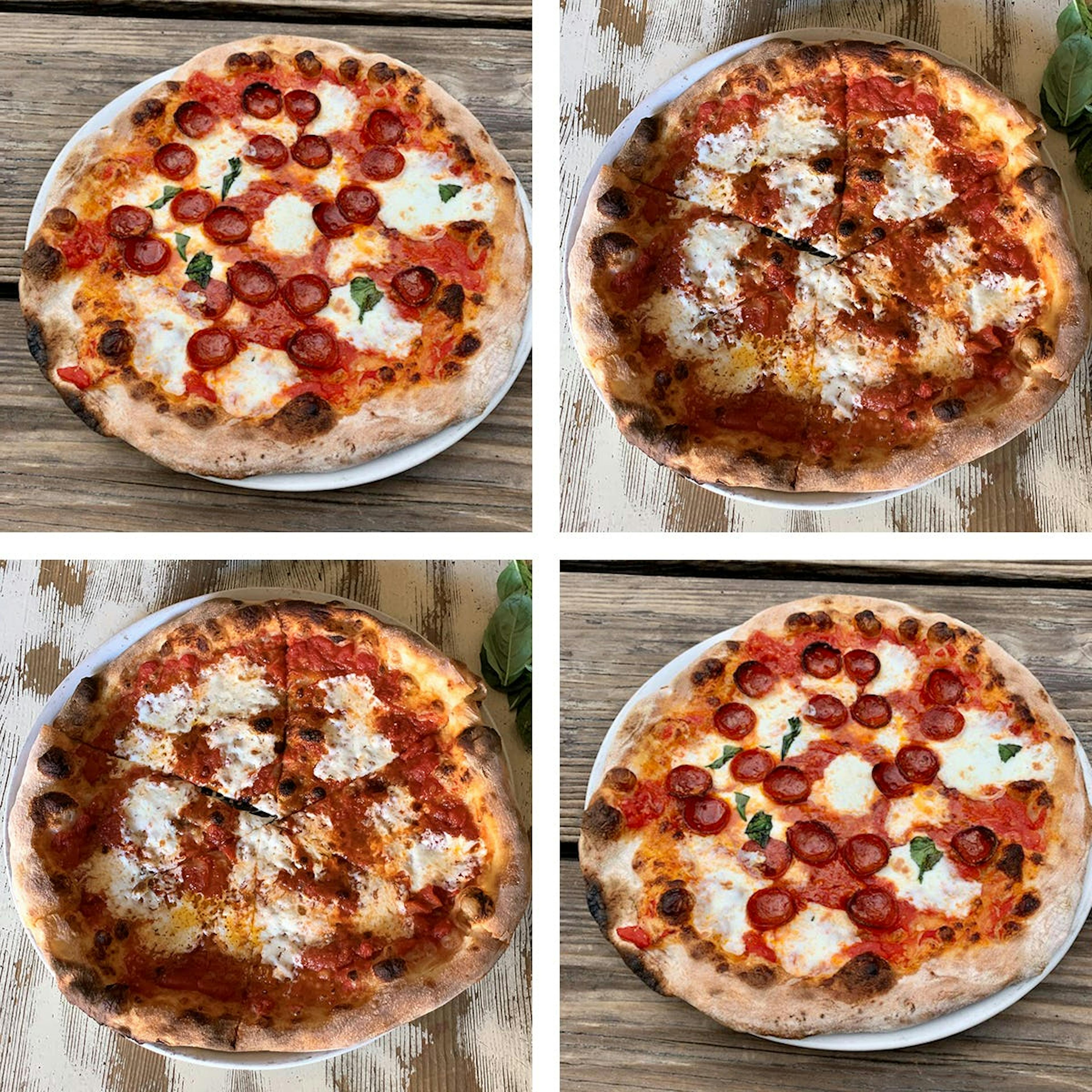 Pepperoni & Margherita Wood Fired Pizza Combo - 4 Pack by Pizzeria Bianco