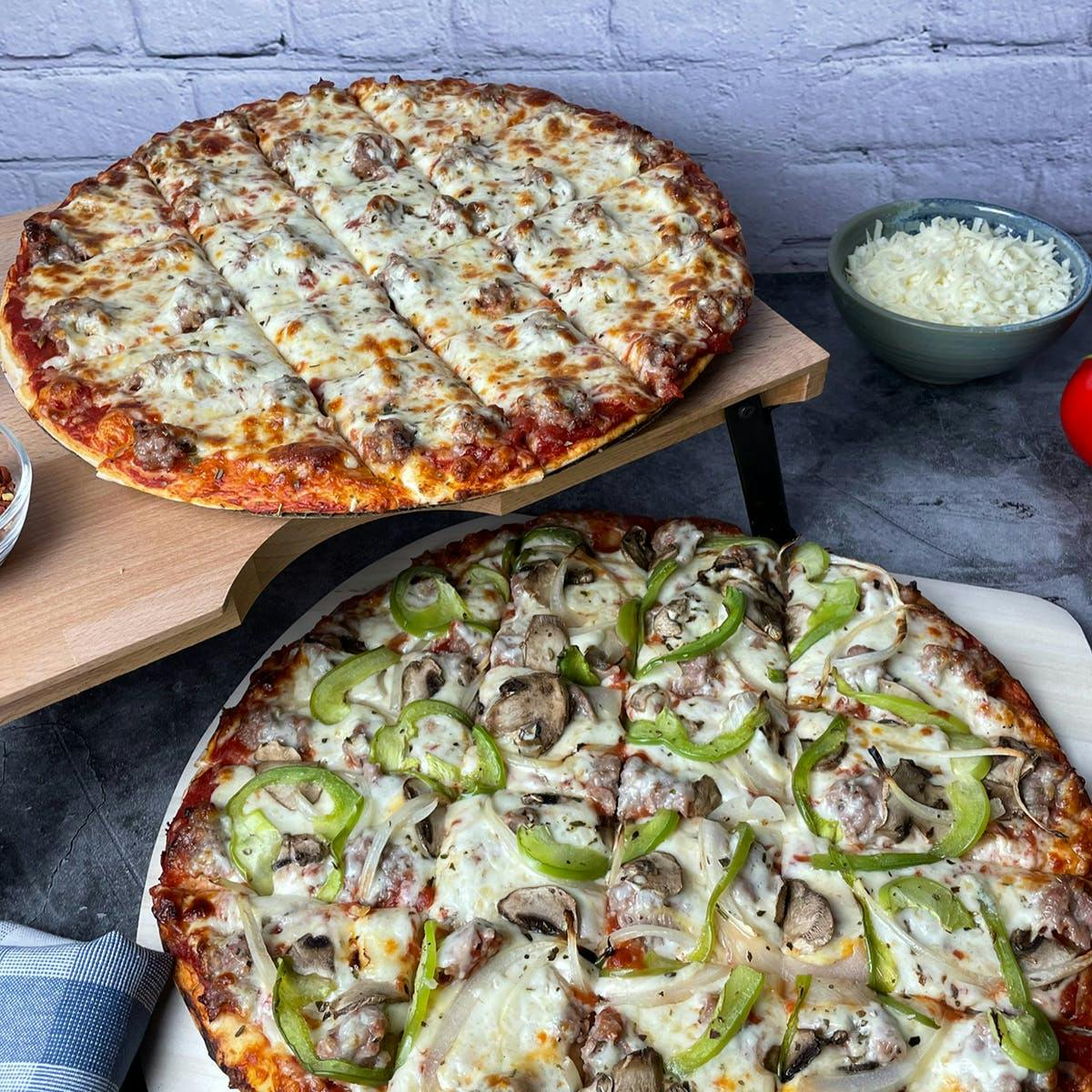 Thin Crust Pizza - Choose Your Own 2 Pack by Bill's Pizza & Pub
