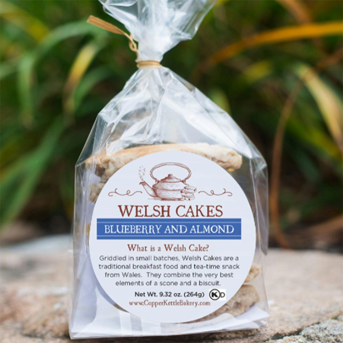 Blueberry and Almond Welsh Cakes - 3 Pack by Copper Kettle Bakery