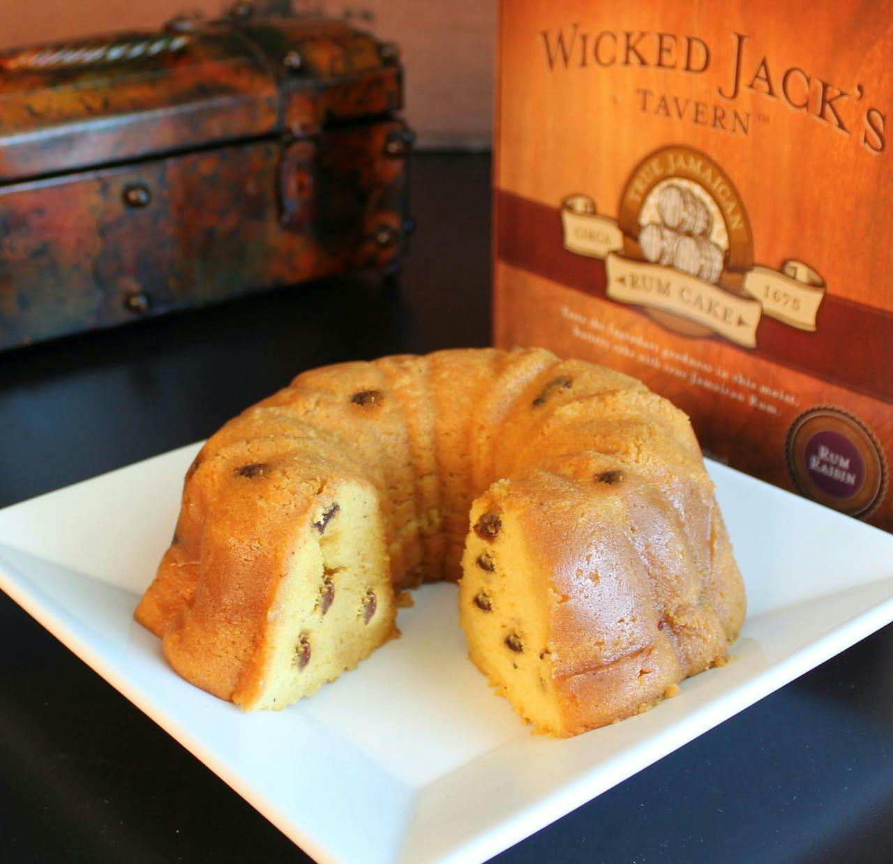 Rum Raisin Cake by Wicked Jack's Tavern