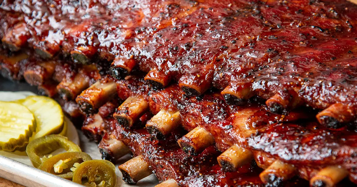 Thitrd Rack Ribs St. Louis Ribs - 2 Racks by 4 Rivers Smokehouse | Goldbelly