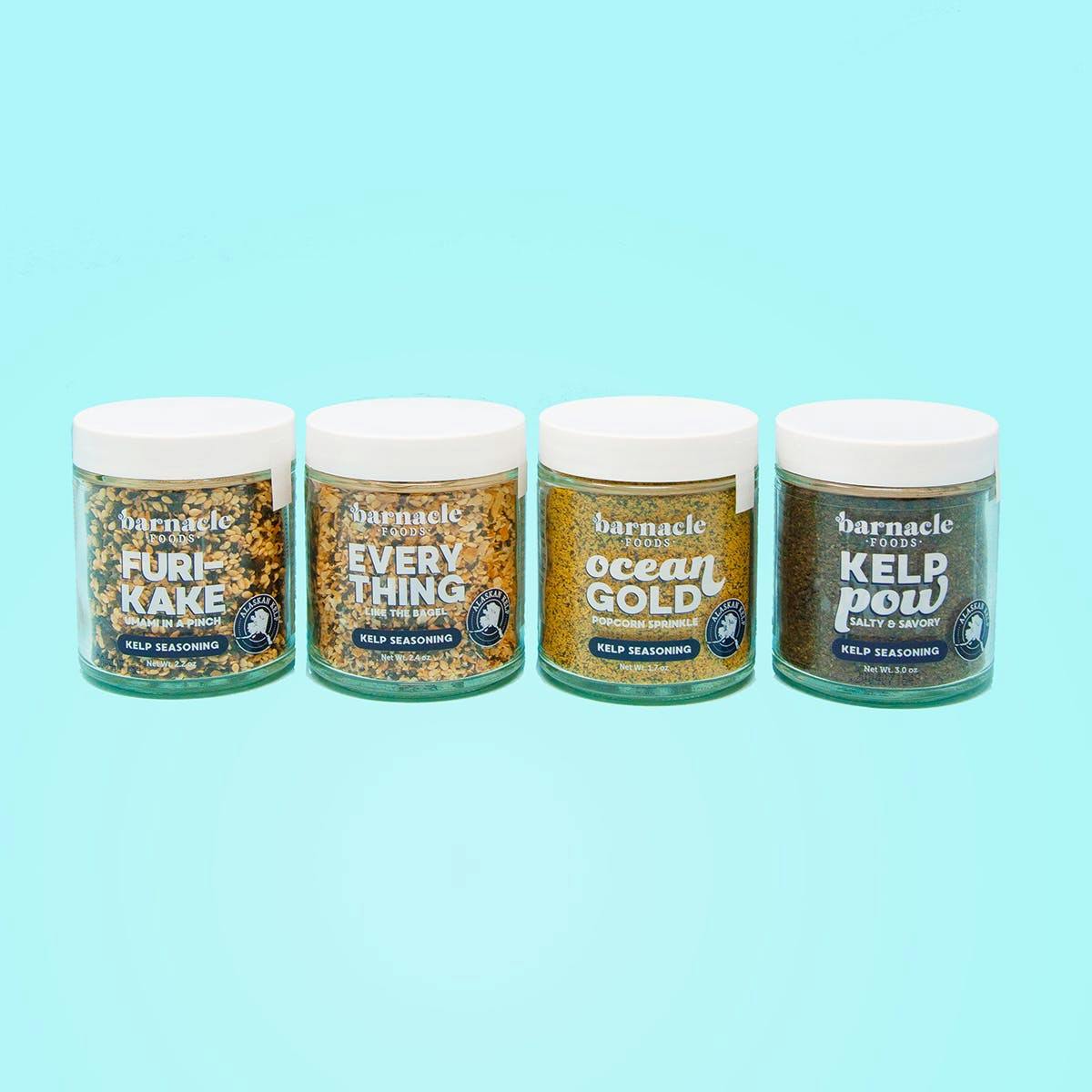 Kelp Seasonings Sampler - 4 Pack by Barnacle Foods