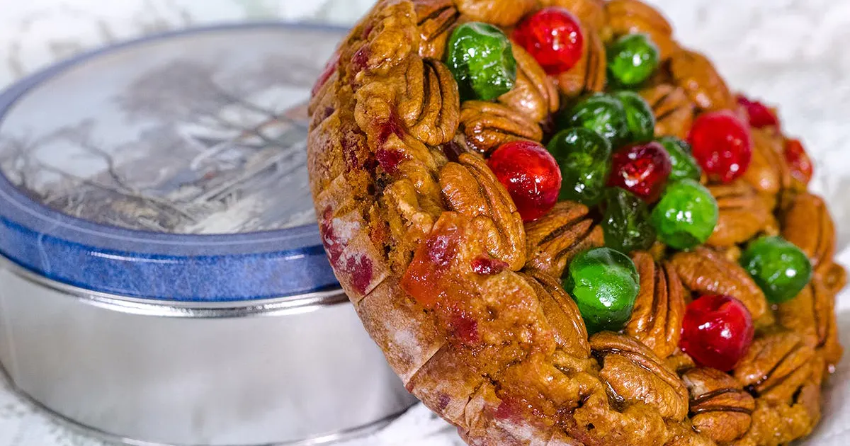 Famous Texas Fruitcake - 2 lbs. by Gladys' Bakery | Goldbelly