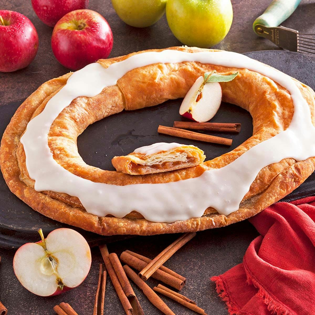 Apple Kringle 2 Pack by O&H Danish Bakery Goldbelly
