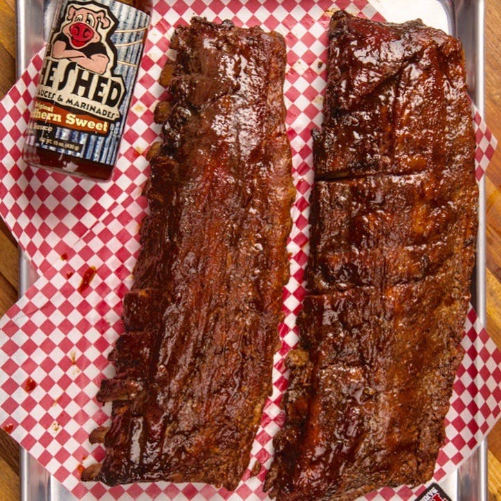BBQ Baby Back Ribs - 2 Racks by The Shed BBQ & Blues Joint