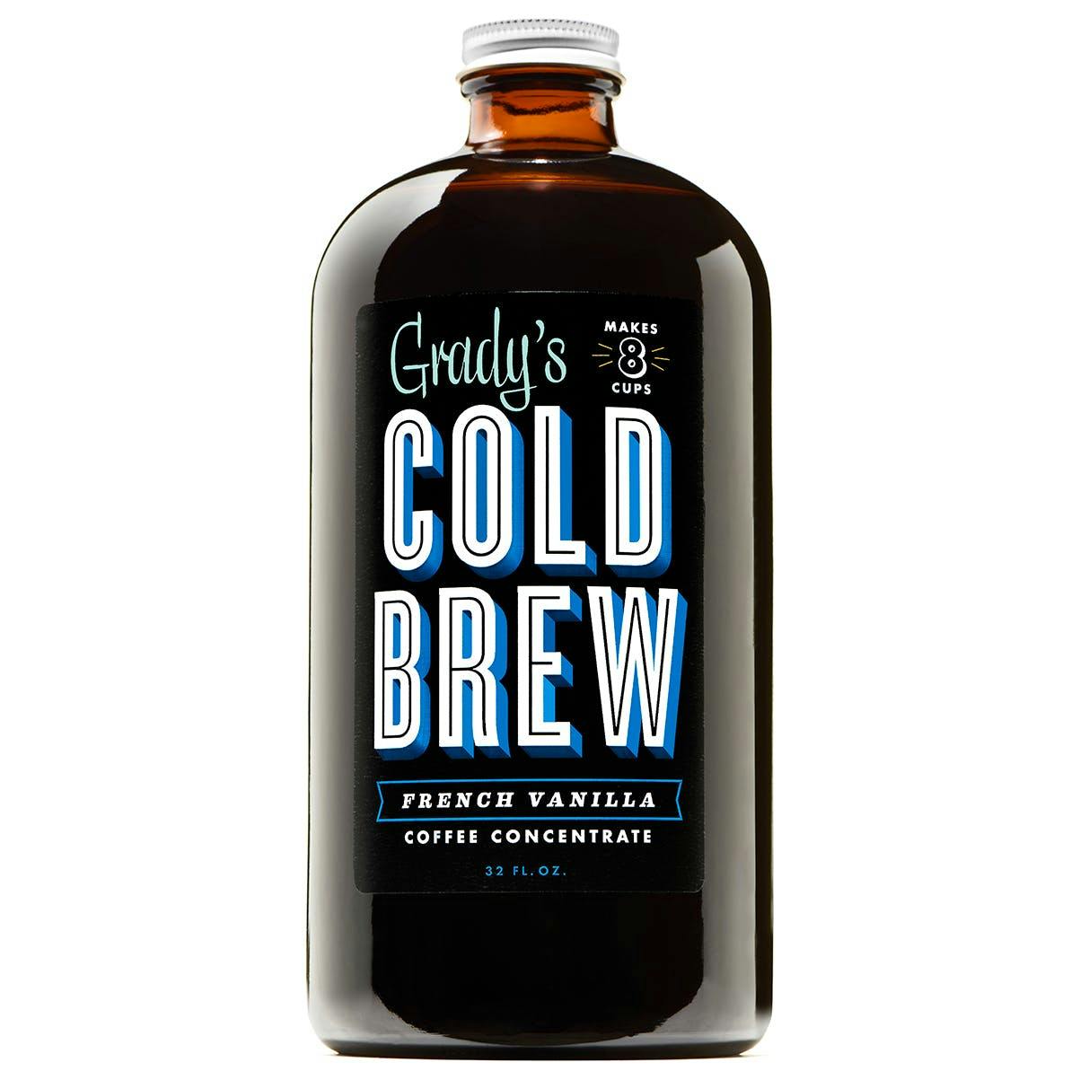 French Vanilla Cold Brew Concentrate - 6 Pack by Grady's Cold Brew