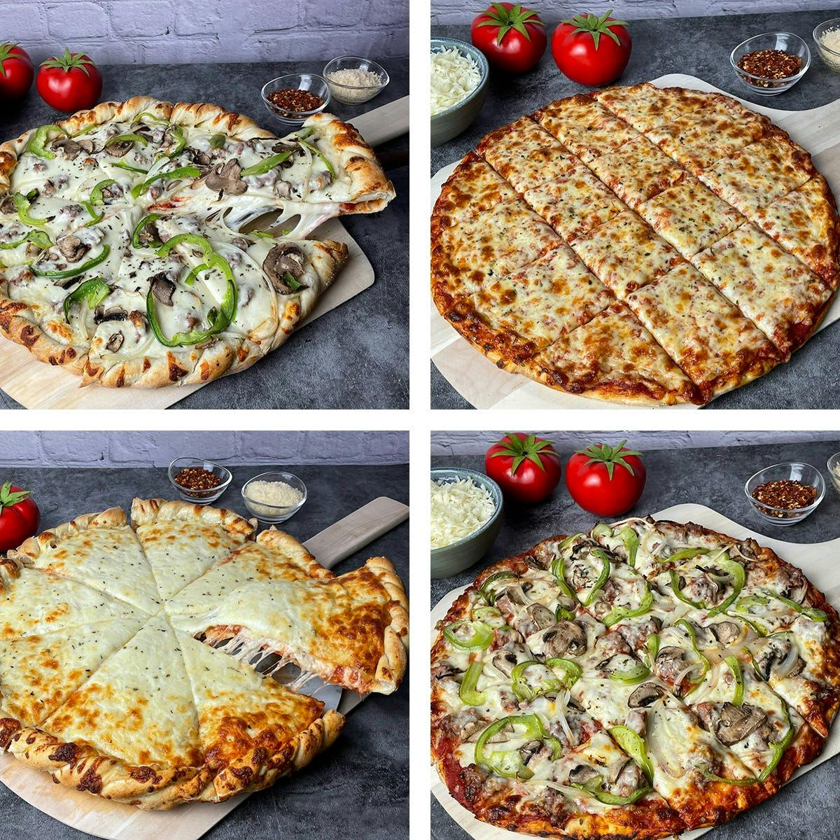 ビッシュ　PIZZA THE BEST Ziffles Rib Bar White Pizza Review in Fort Wayne