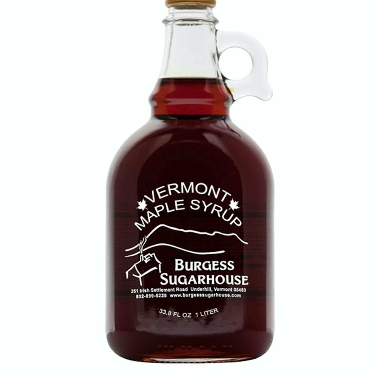 Grade A Maple Syrup: Dark Color with Robust Taste by Burgess Sugarhouse