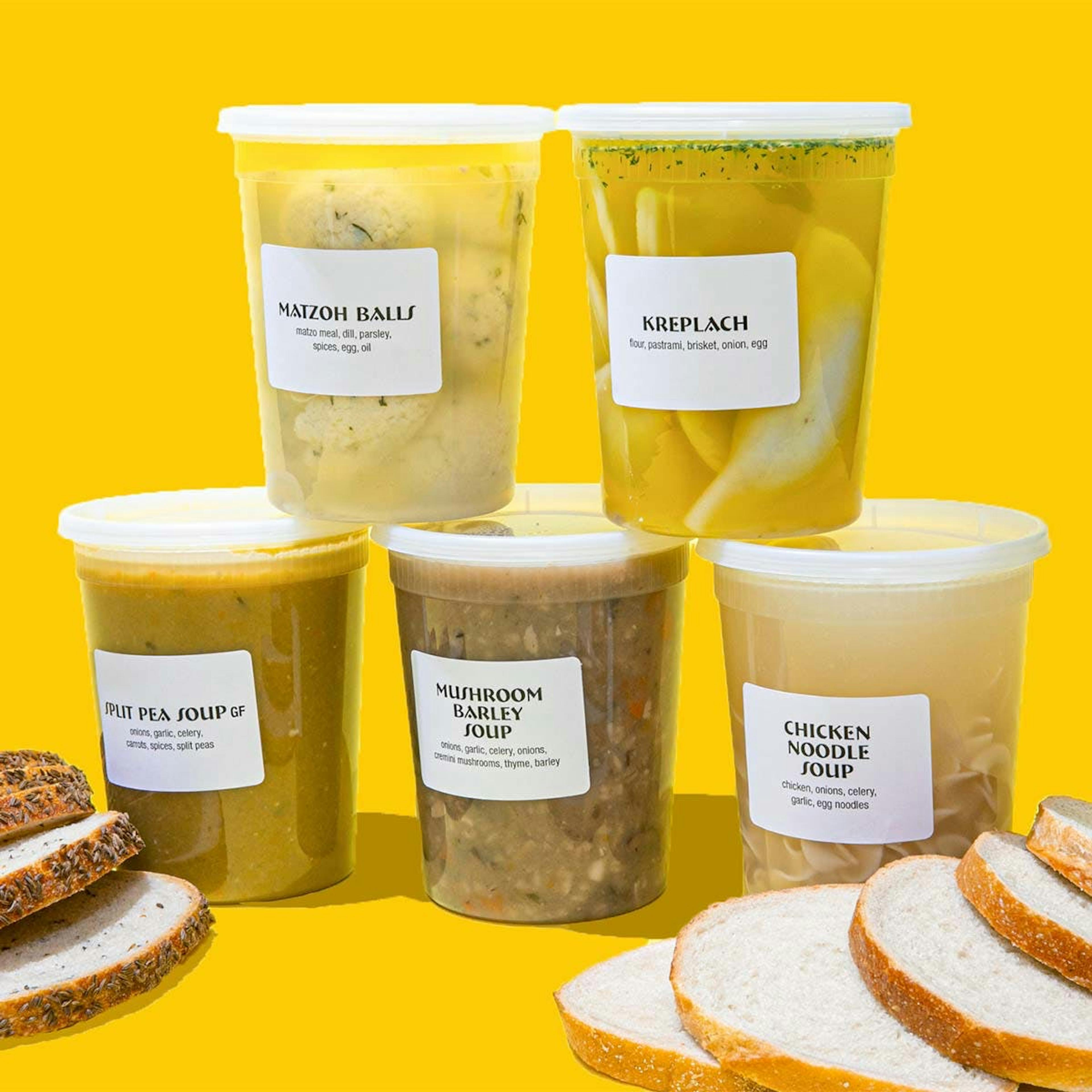 Soups by the Quart - 4 Pack by Pastrami Queen