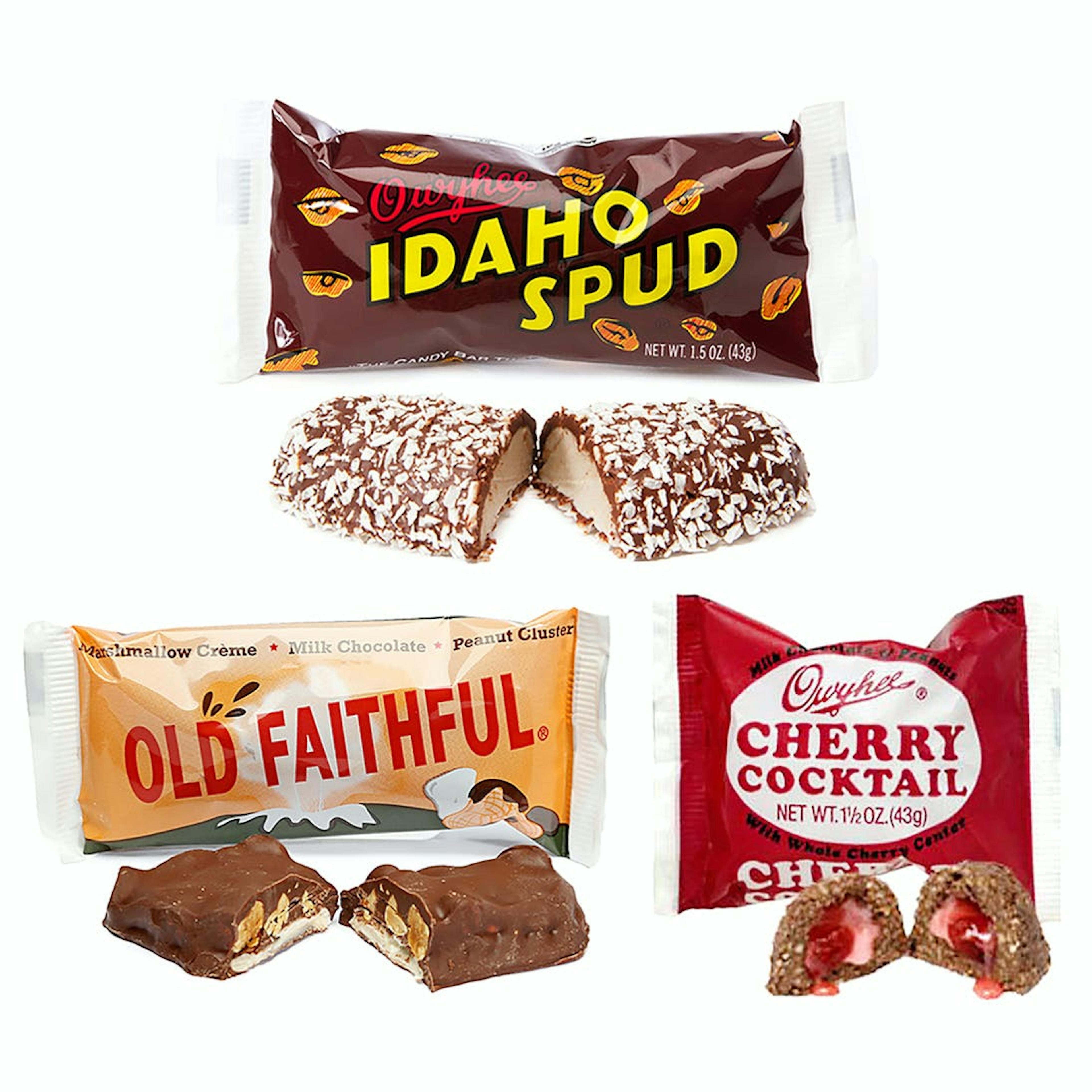 Idaho Spud, Old Faithful & Cherry Cocktails - 54 Pack by Idaho Candy Company
