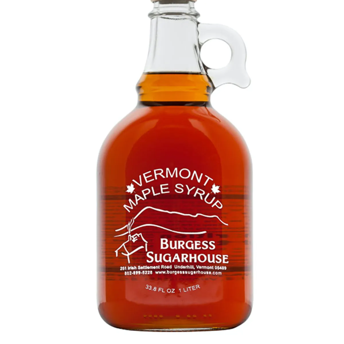 Burgess Sugarhouse - Grade A Maple Syrup: Amber Color with Rich Taste