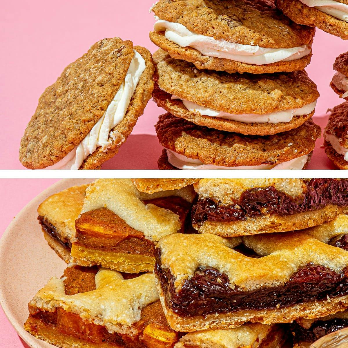 Oatmeal Sandwich Cookie + Cobbler Bar Sampler - 20 Pack by Chef Carla Hall