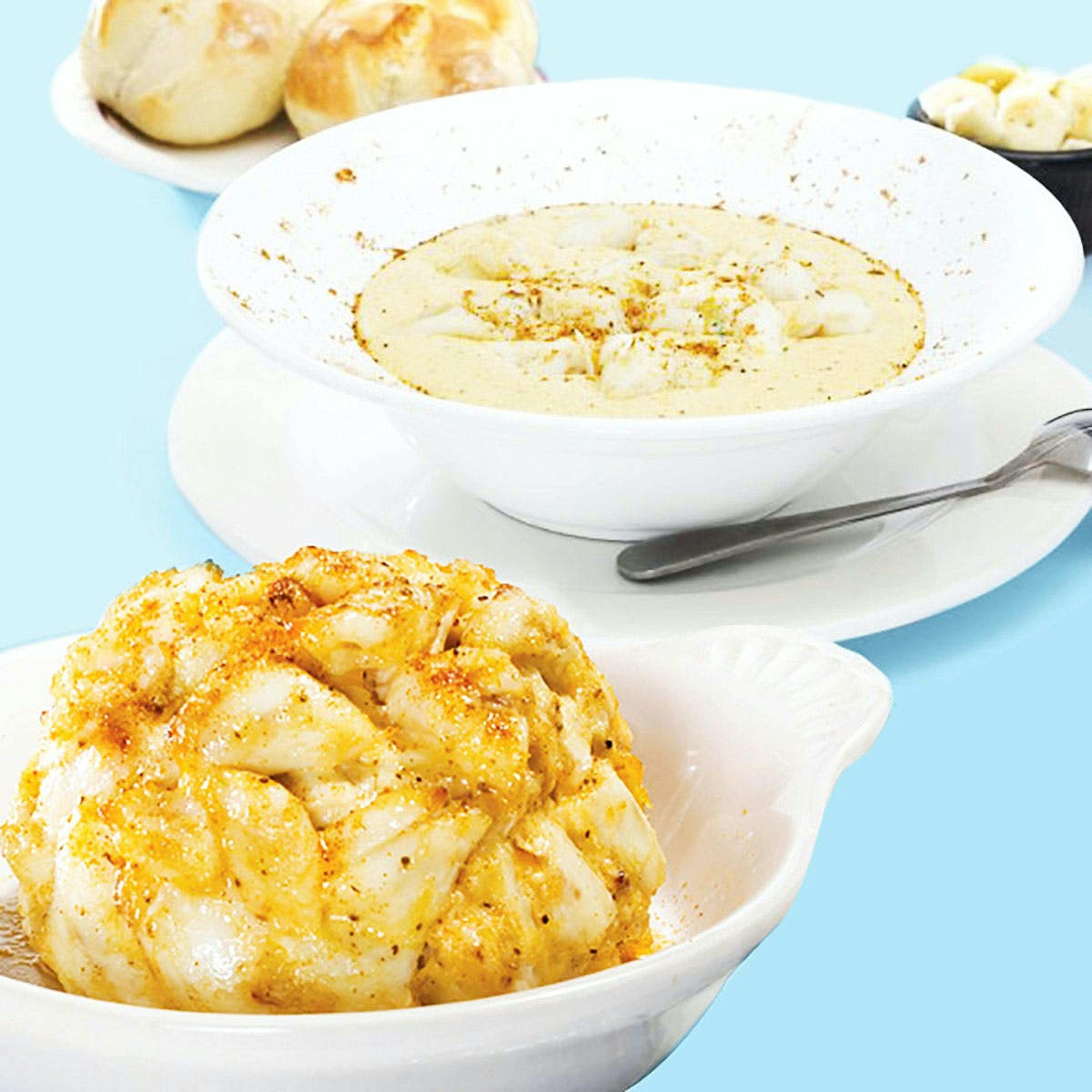 2 Crab Bombs + Soup Pack by Jerry's Seafood