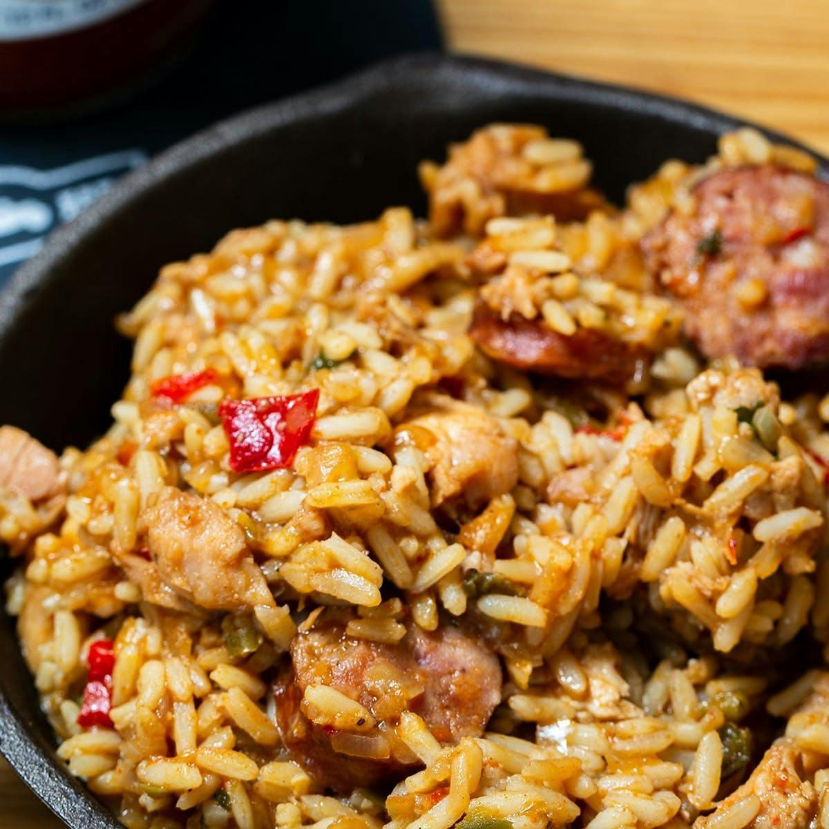 Chicken and Sausage Jambalaya Large by Parkway Bakery & Tavern Goldbelly