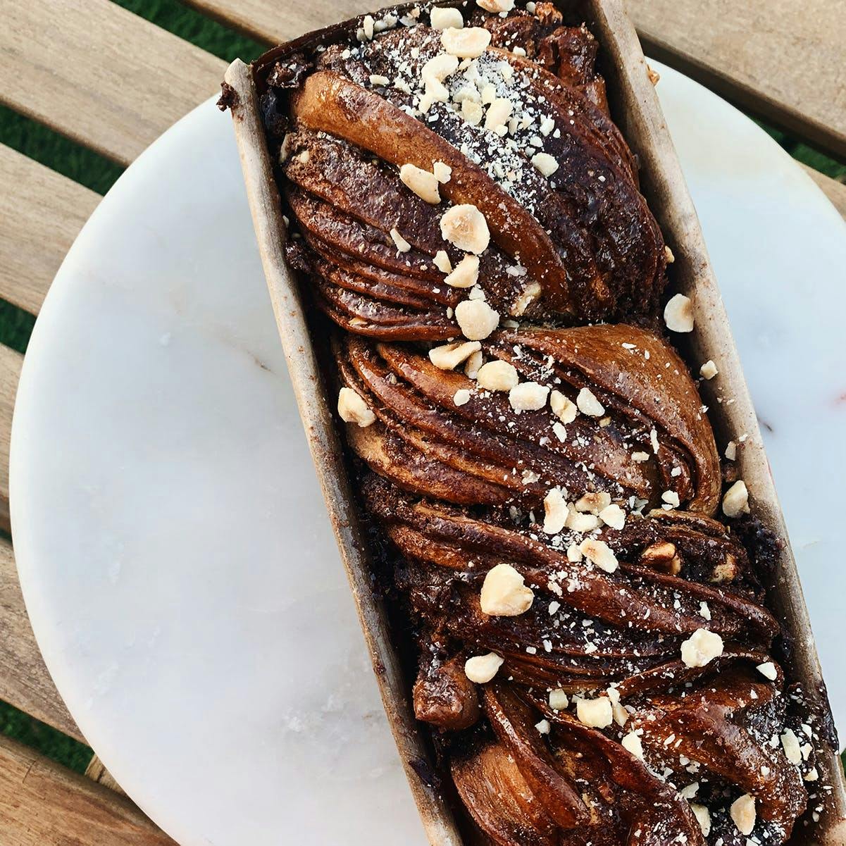 Cinnamon Hazelnut Babka - 2 Pack by Essen Bakery