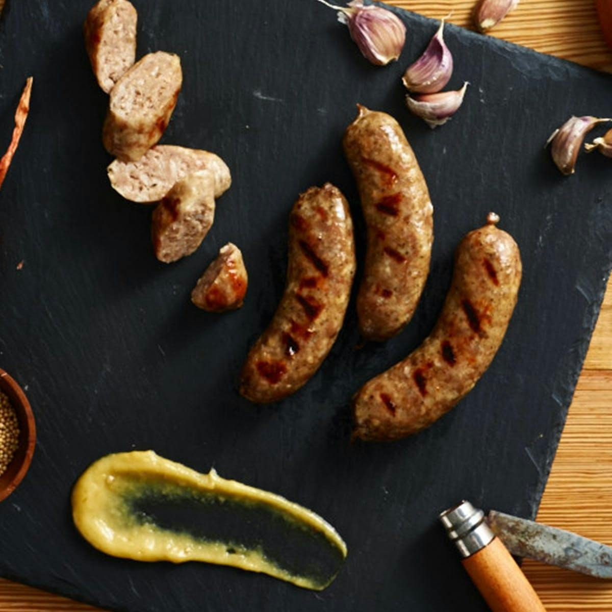 Garlic Beer Sausage Box by Catskill Food Company