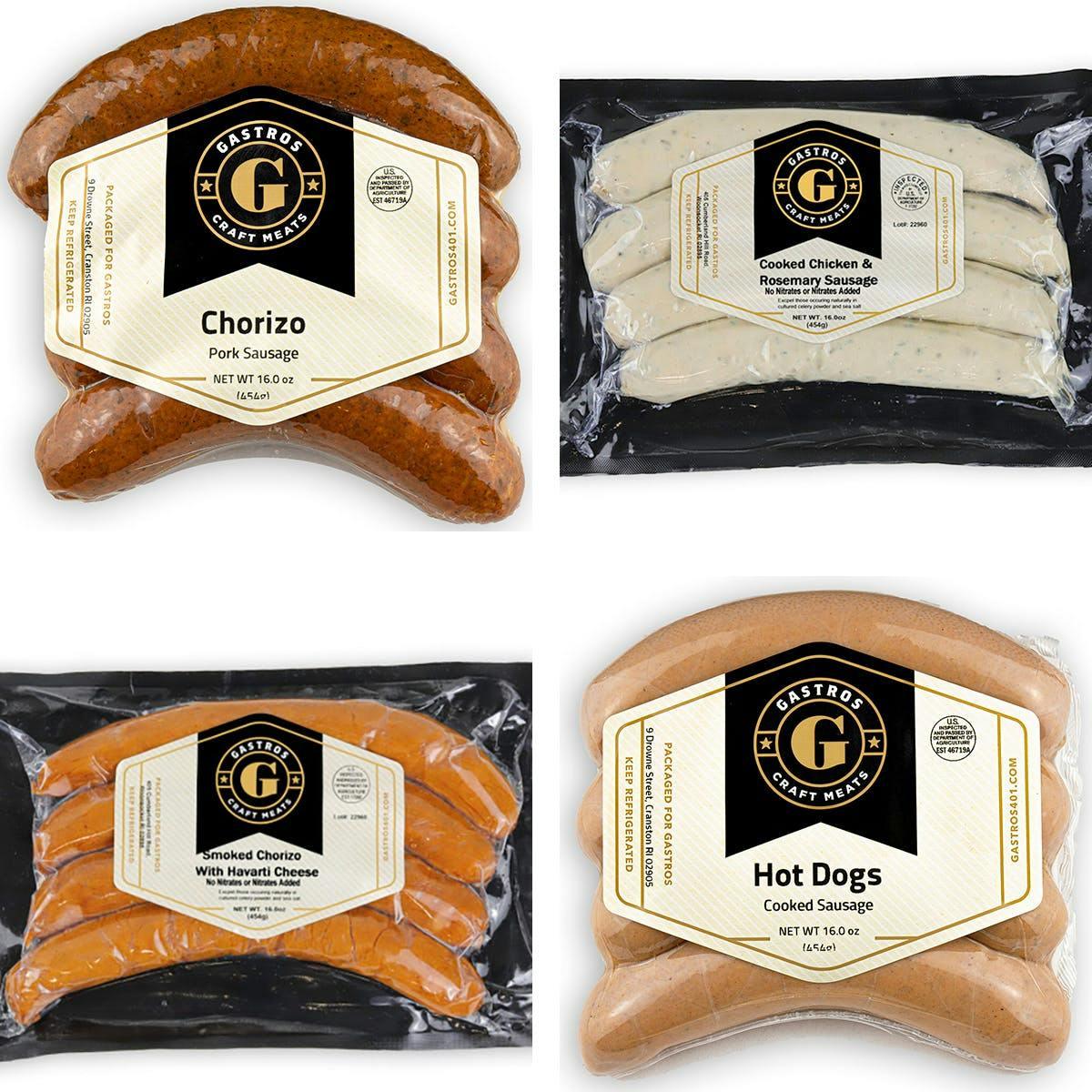 Sausage Sampler 24 Pack by Gastros Craft Meats Goldbelly