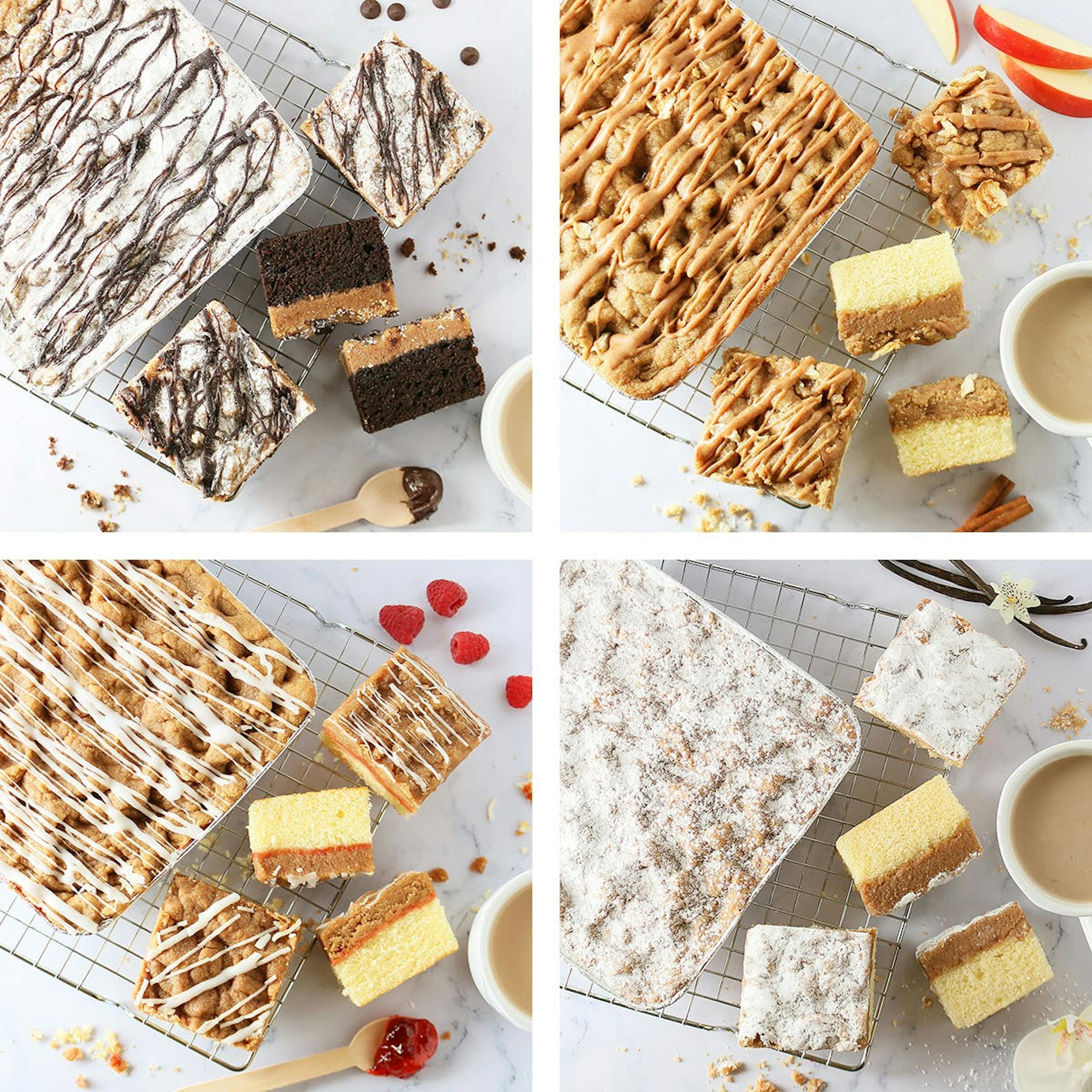 Crumb Cake Sampler - 4 Pack by Muffins n' Stuff