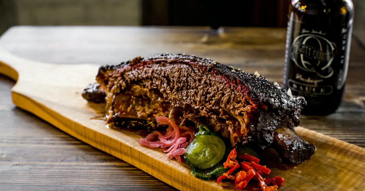 GIANT Brontosaurus Ribs by Mighty Quinn's BBQ | Goldbelly