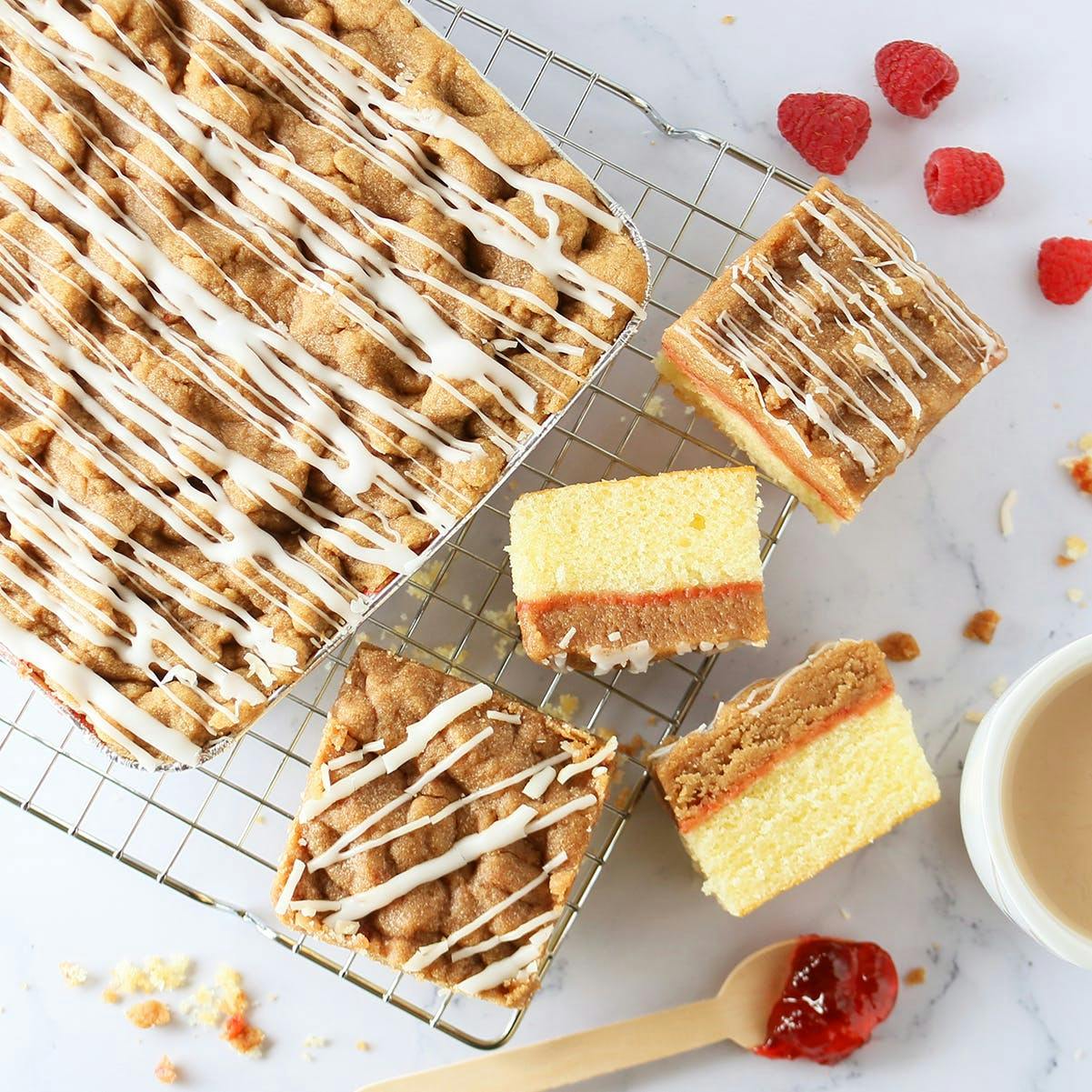 Raspberry Crumb Cake - 2 Pack by Muffins n' Stuff