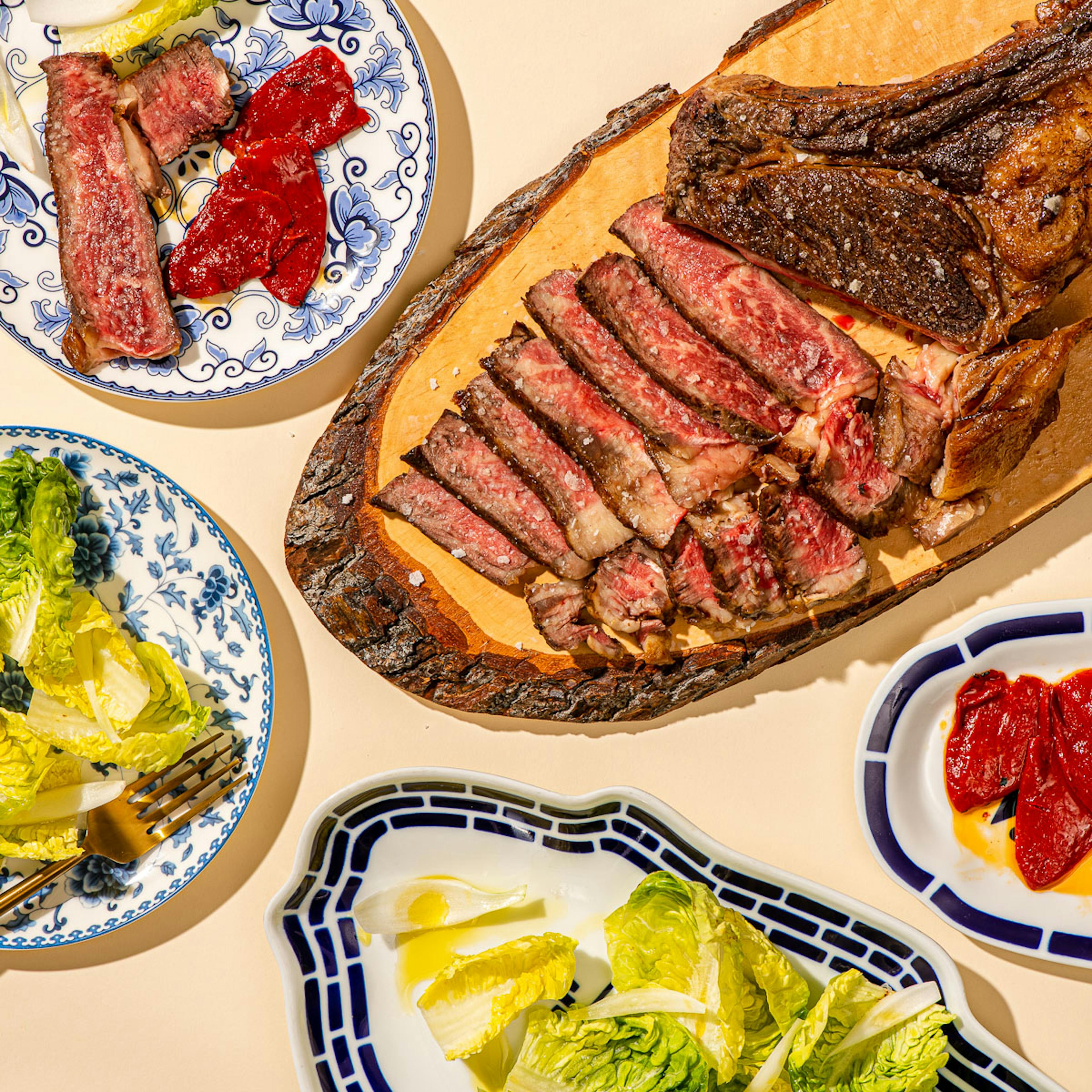 Spanish Ribeye Steak Night for 6 by Chef José Andrés