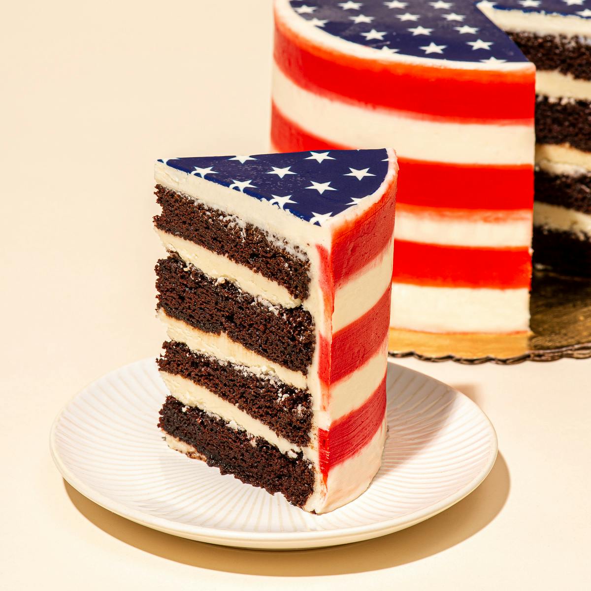 Olympian American Flag Cake – Chefanie