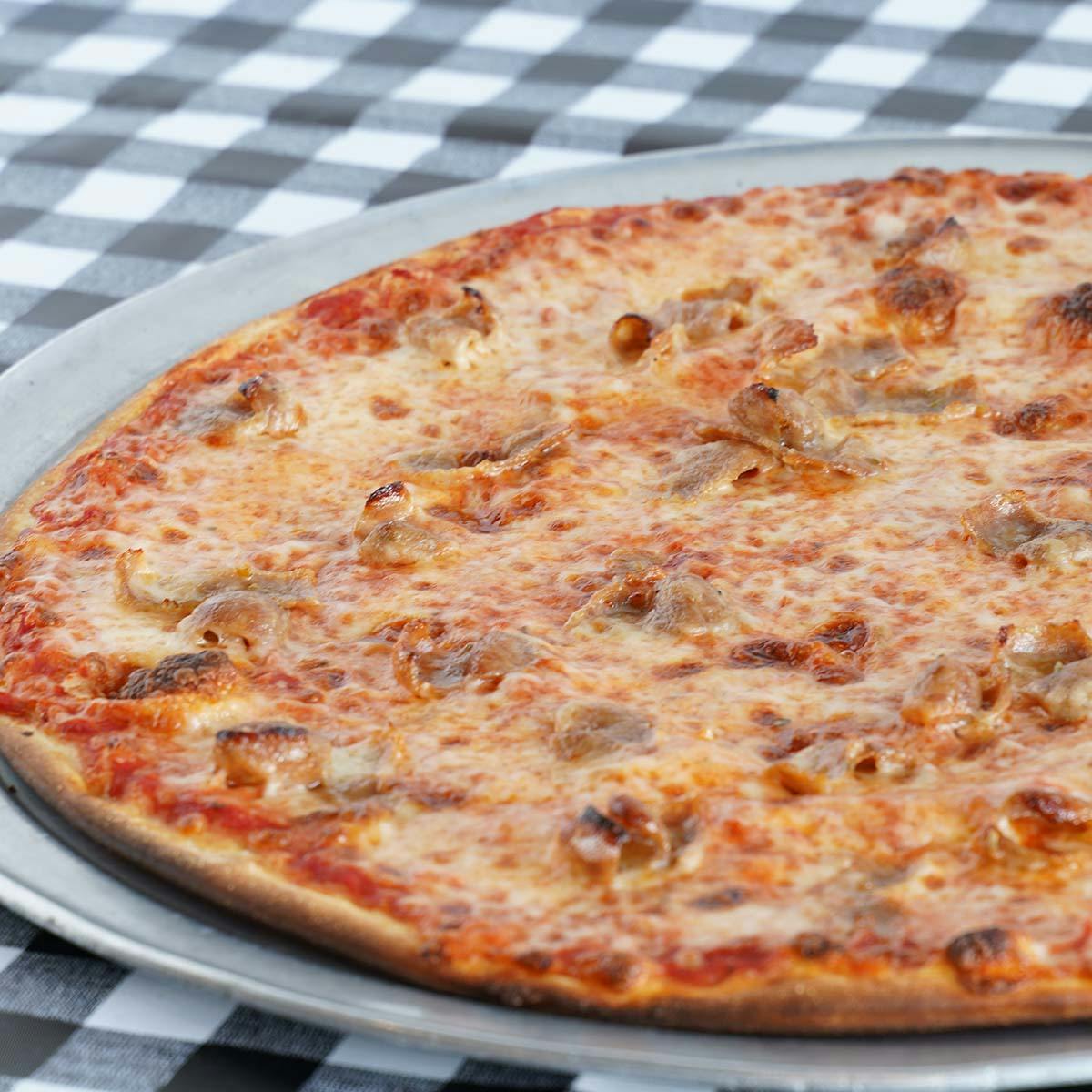 Sausage Crunchy Thin Pizza - 4 Pack by Calabria Pizzeria - Alternate image 2