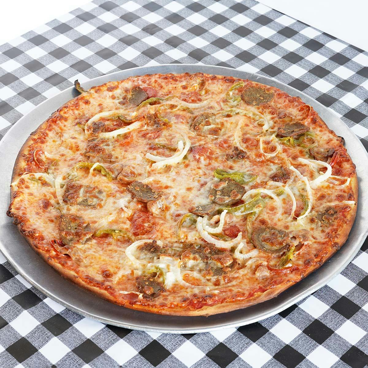 Supreme Crunchy Thin Pizza - 4 Pack by Calabria Pizzeria