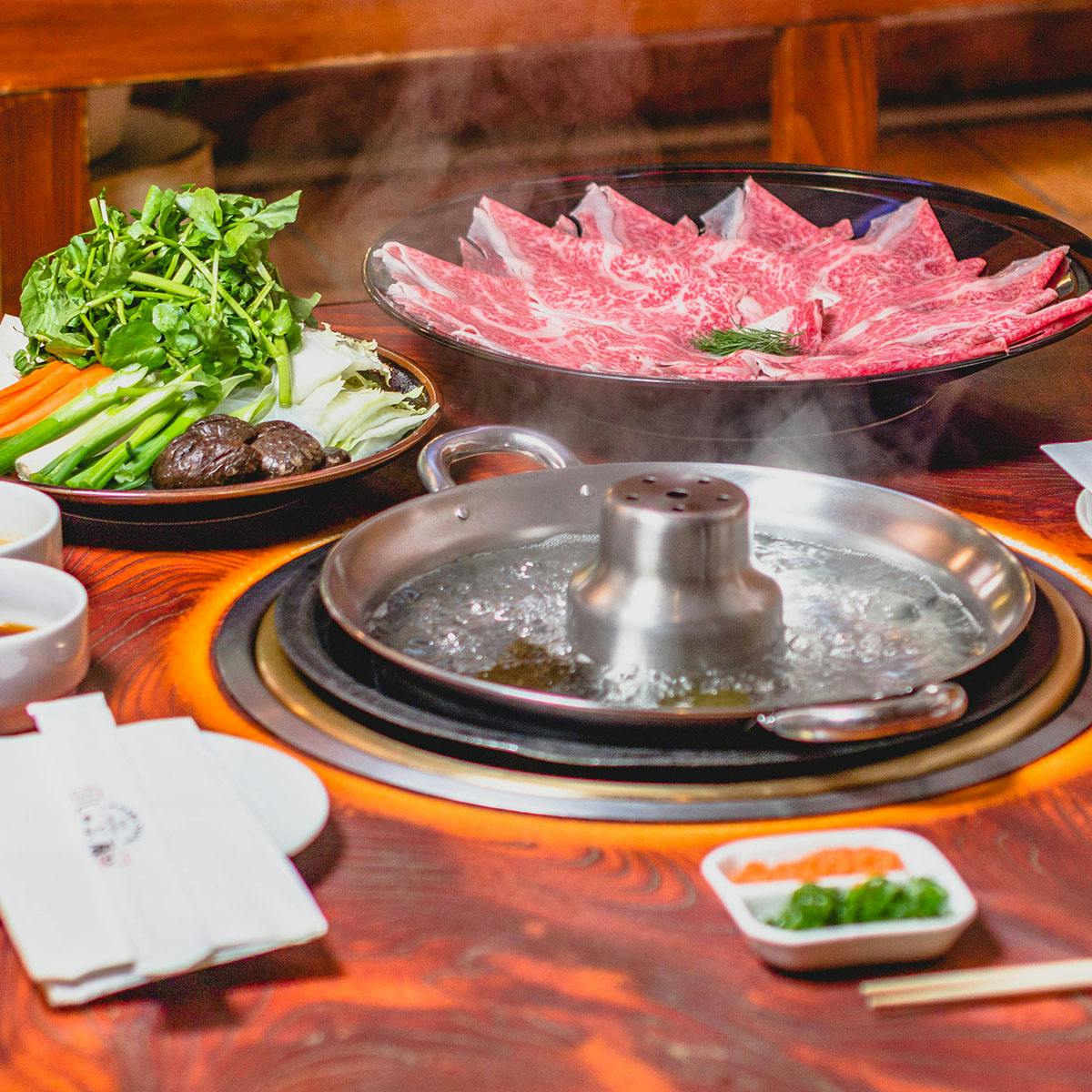 Prime Ribeye Shabu Shabu Hot Pot Kit for 4 by Shabu Tatsu - Alternate image 3