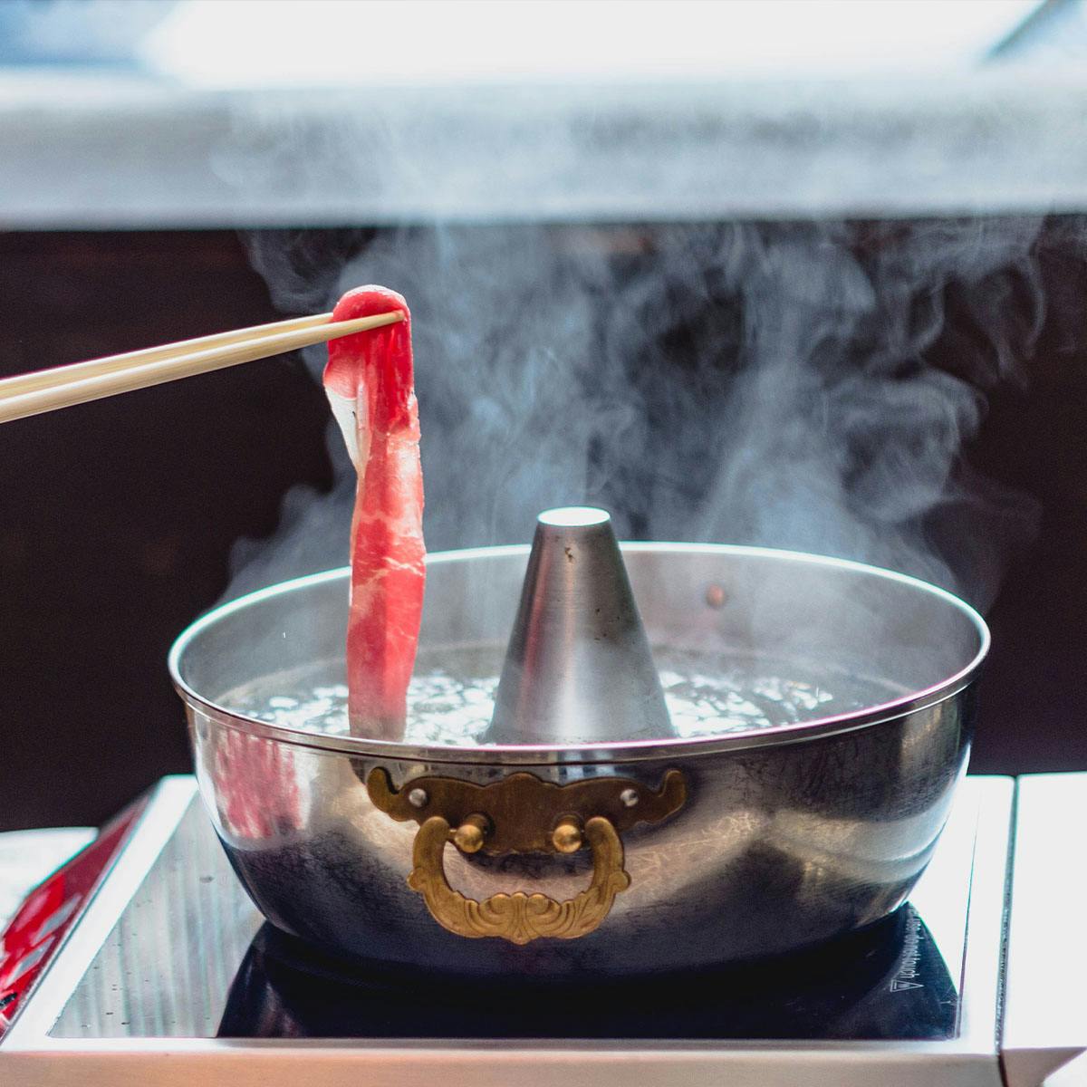 Prime Ribeye Shabu Shabu Hot Pot Kit for 2