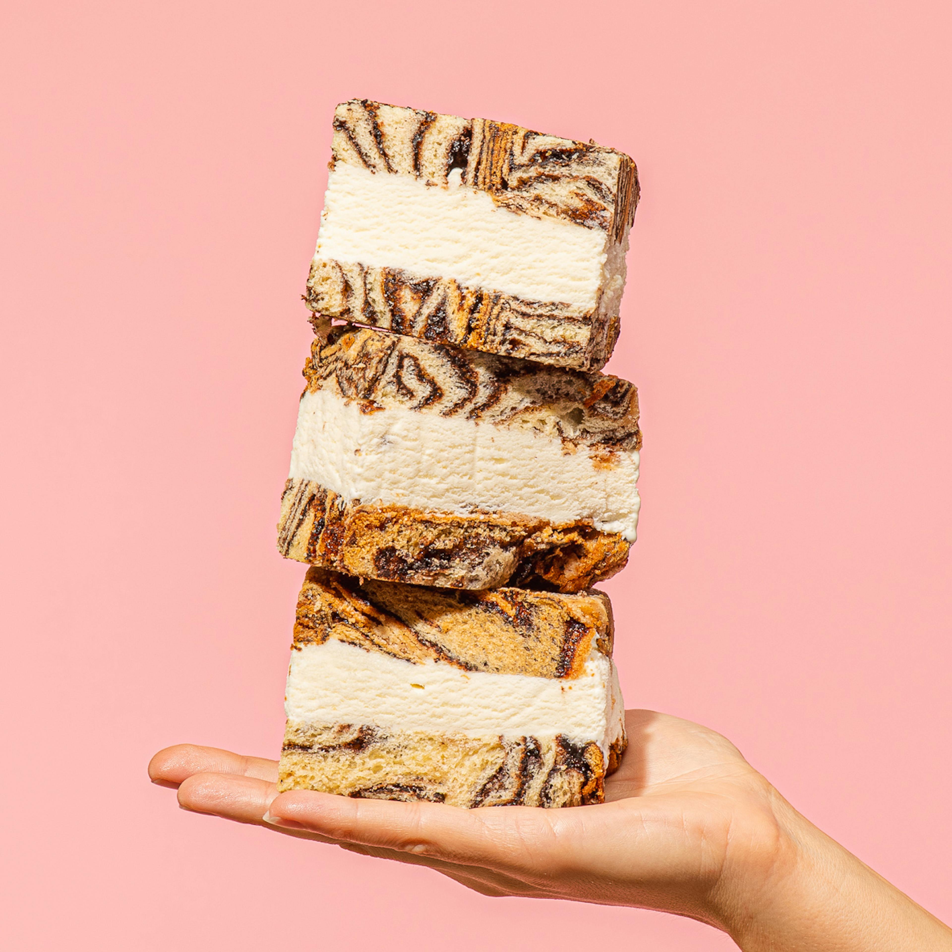 Babka Ice Cream Sandwiches - 6 Pack by La Newyorkina - Alternate image 4