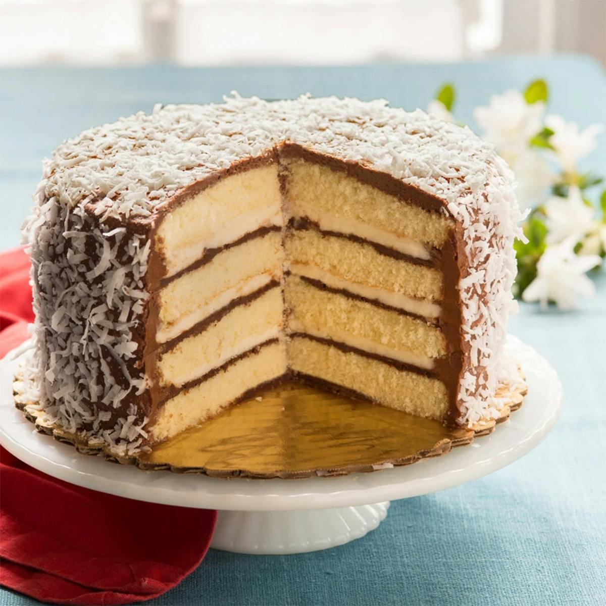 Carolina Kiss Chocolate Coconut Cake by Daisy Cakes