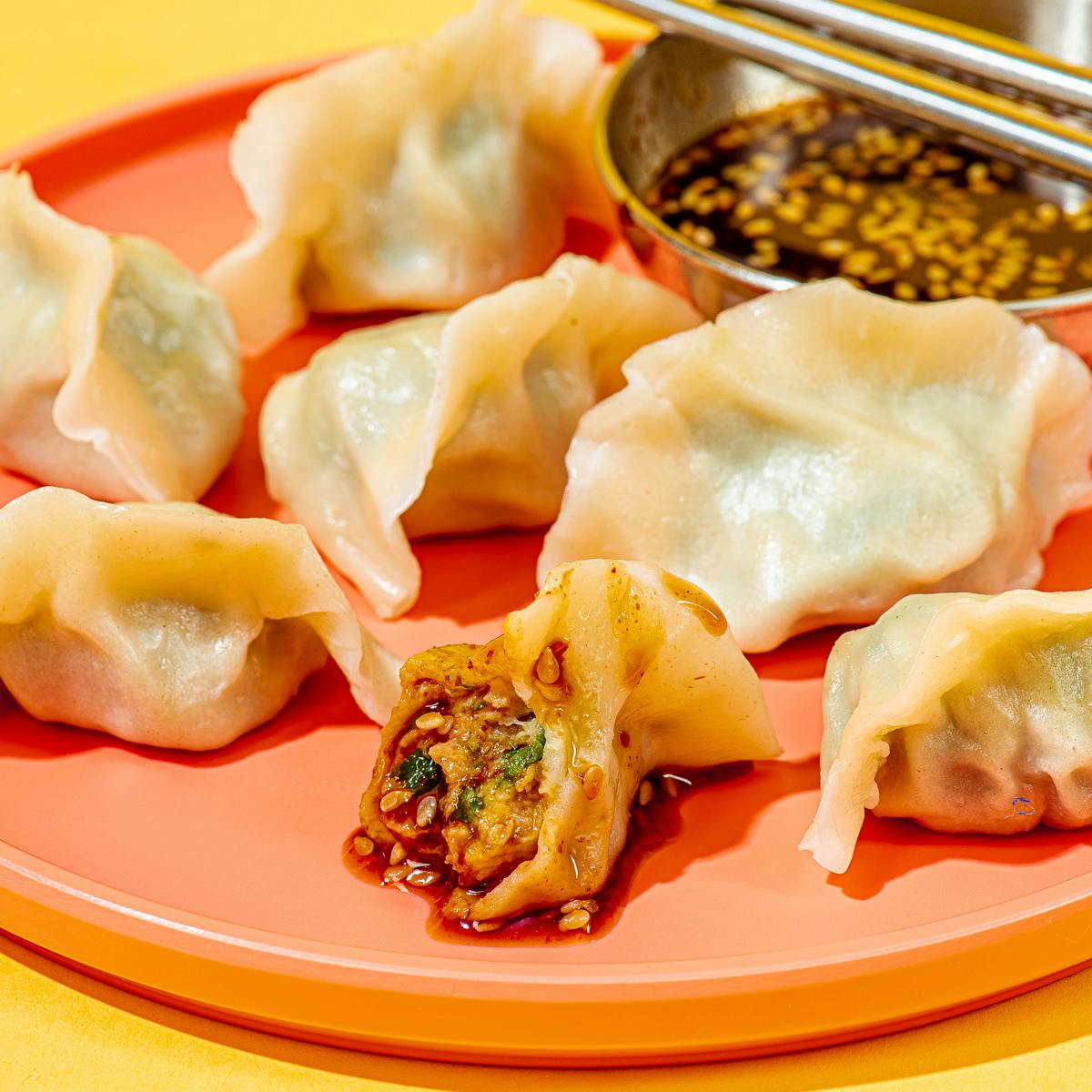 Chicken and Chive Dumplings - 25 Pack by Dumpling Monster - Alternate image 5