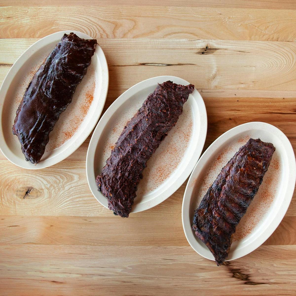 Memphis Style Ribs - 2 Slabs + Sauce + Rub by Central BBQ - Alternate image 2