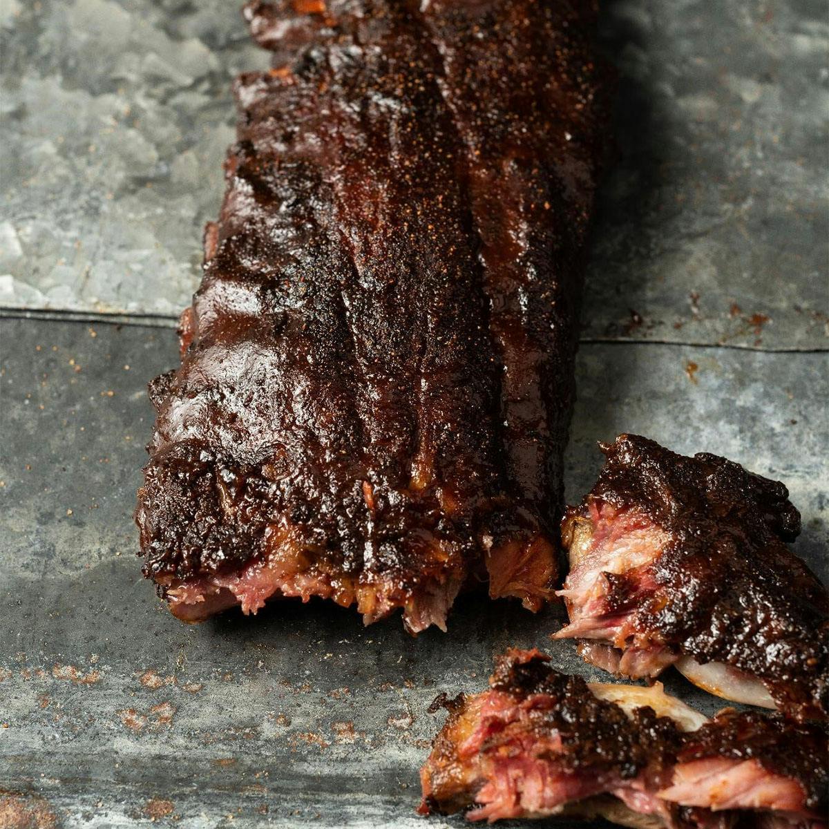 Memphis Style Ribs Slabs Sauce Rub by Central BBQ Goldbelly